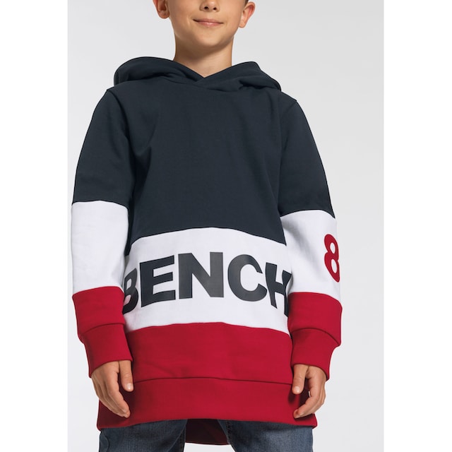 Bench. Kapuzensweatshirt, im colourblocking Design im Online-Shop kaufen