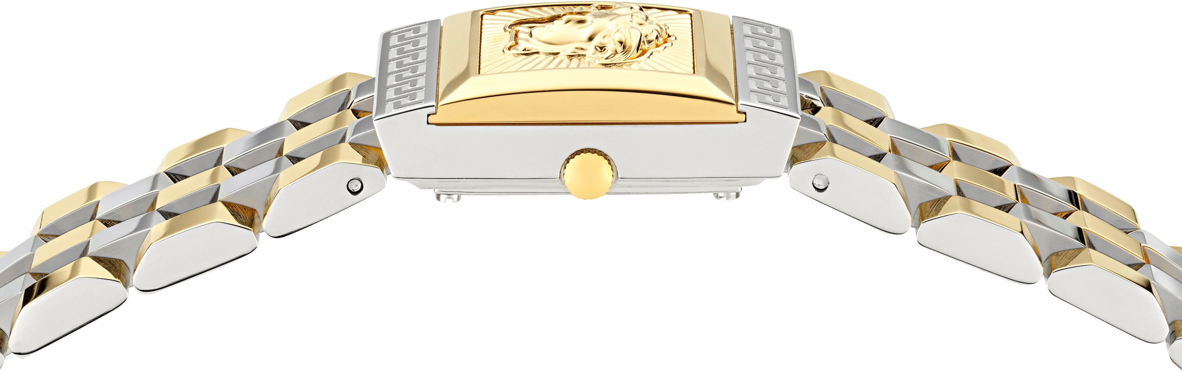 Versace Quarzuhr »VERSACE REVEAL«, Armbanduhr, Damenuhr, Swiss Made, Edelstahlarmband, analog