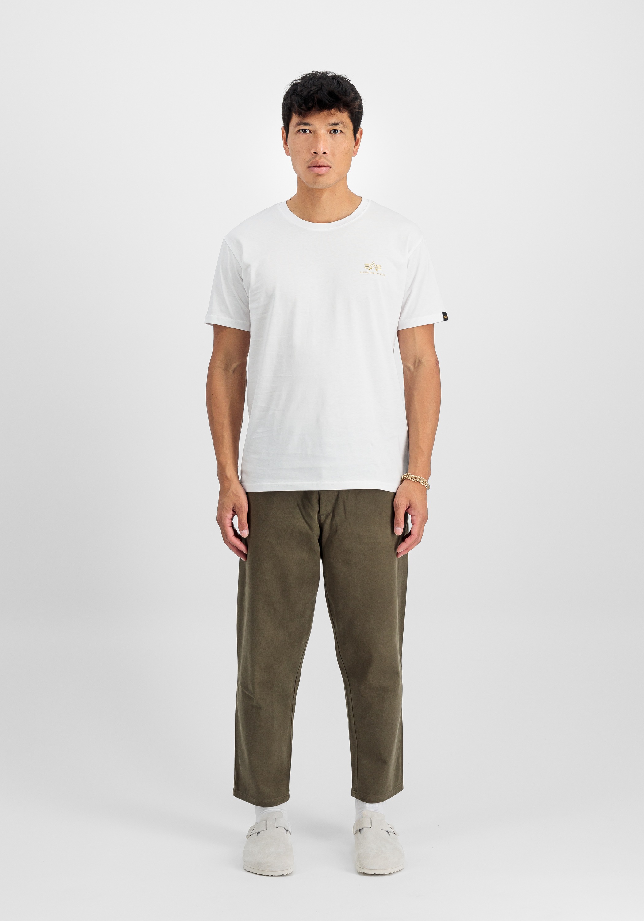 Alpha Industries T-Shirt »Alpha Industries Men - T-Shirts Basic T-Shirt SL TPU«