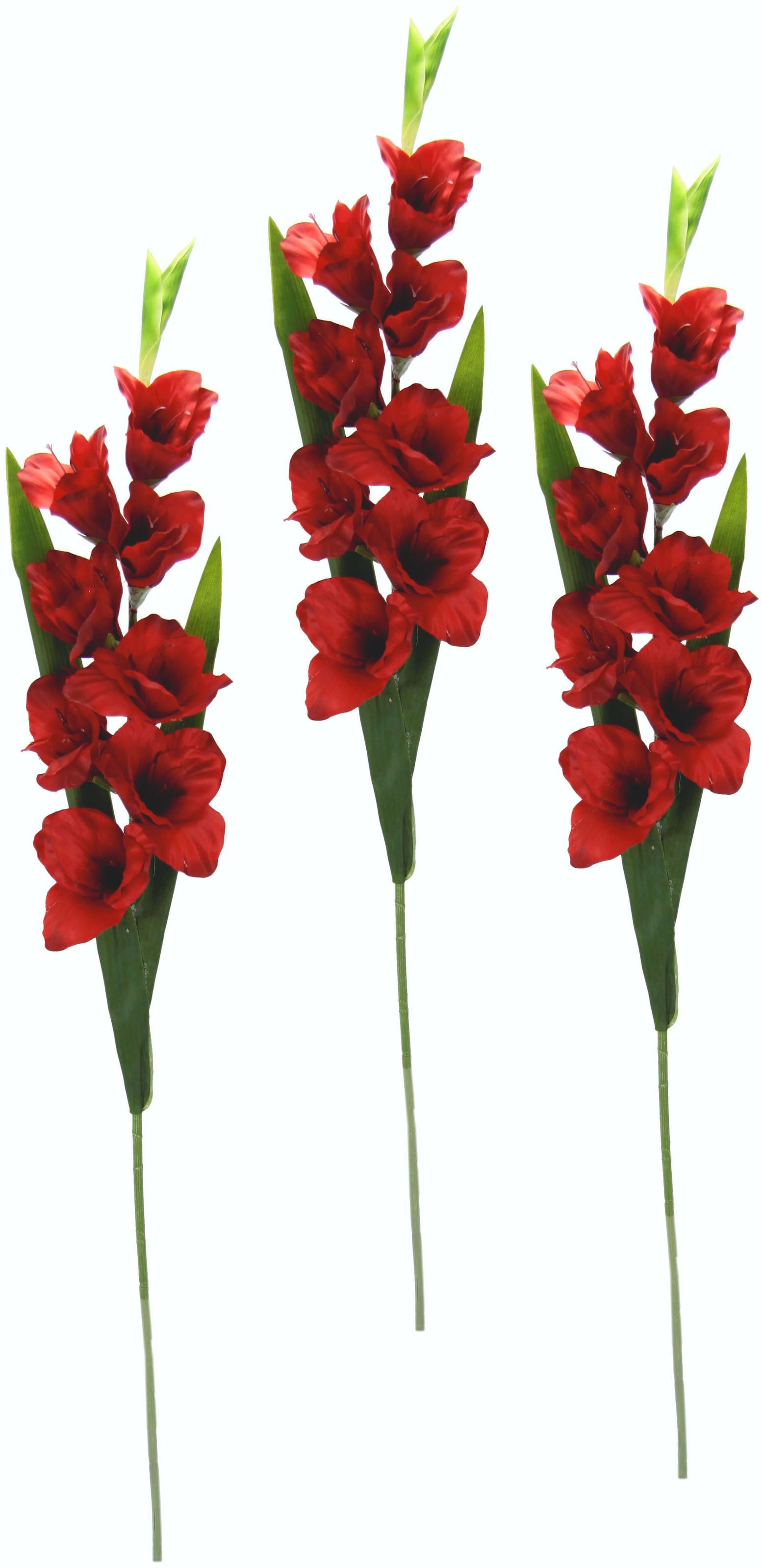 Kunstblume »Gladiole«, 3er Set