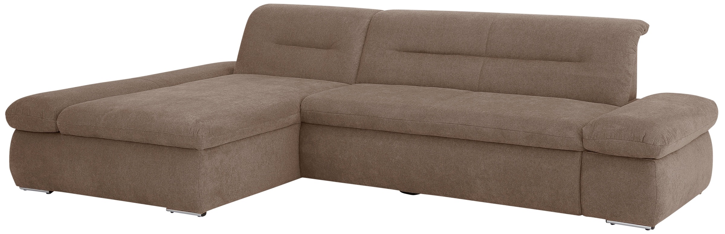 Home affaire Ecksofa "Avesa L-Form" Wahlweise mit Armteilvertsellung und Be günstig online kaufen