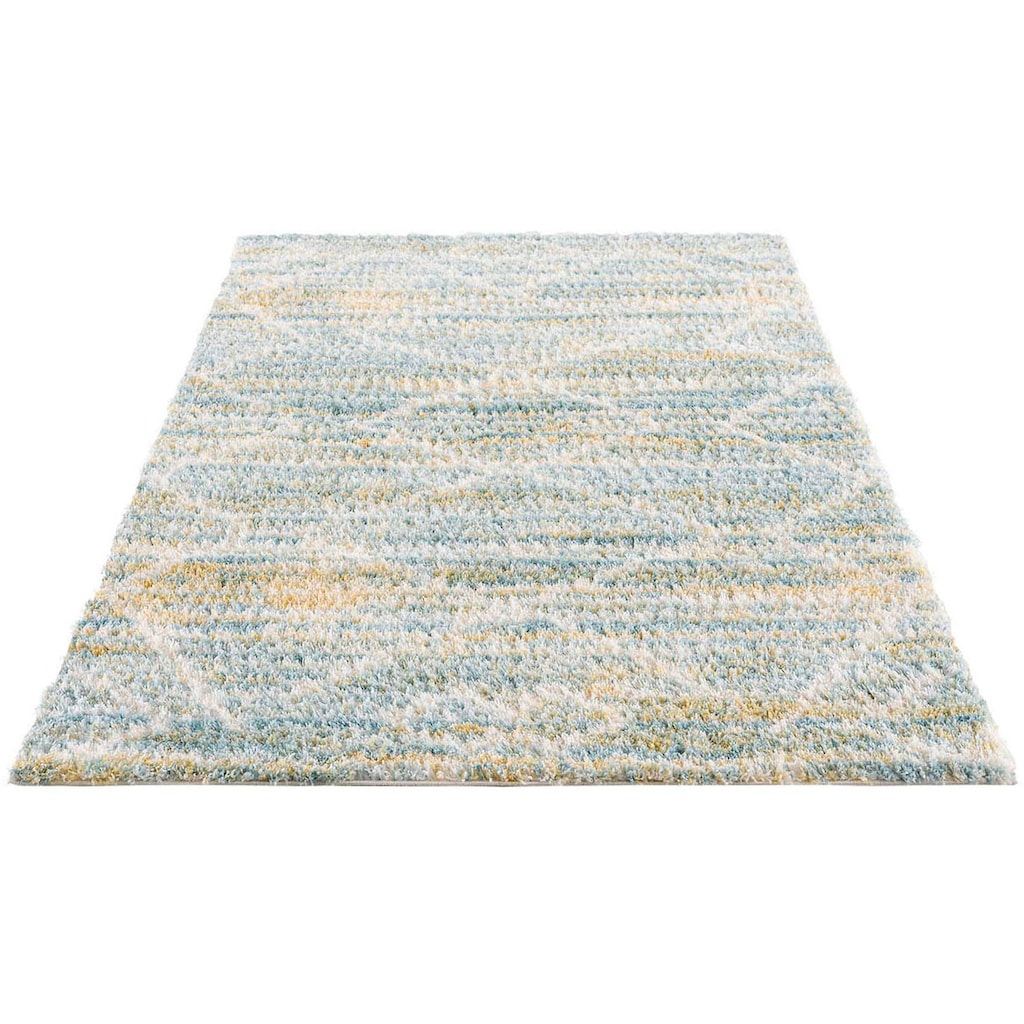 Carpet City Hochflor-Teppich »Pulpy 557«, rechteckig