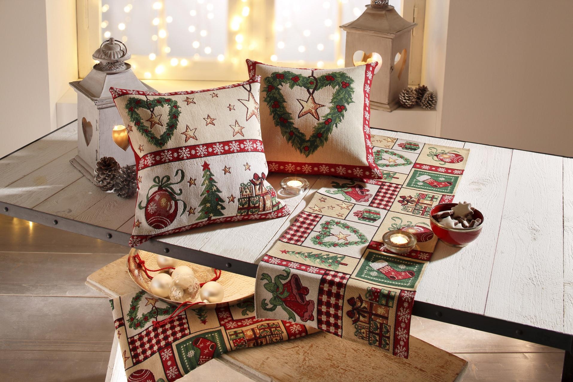 Dreams Platzset »Gobelin, Weihnachtsdeko«, (Set, 4 St.)