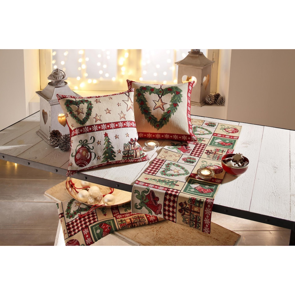 Dreams Platzset »Gobelin, Weihnachtsdeko«, (Set, 4 St.)