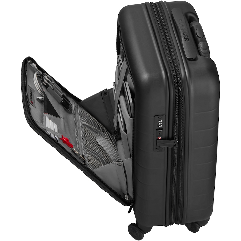 Wenger Business-Trolley »Syntry Carry-On, grau«, 4 Rollen