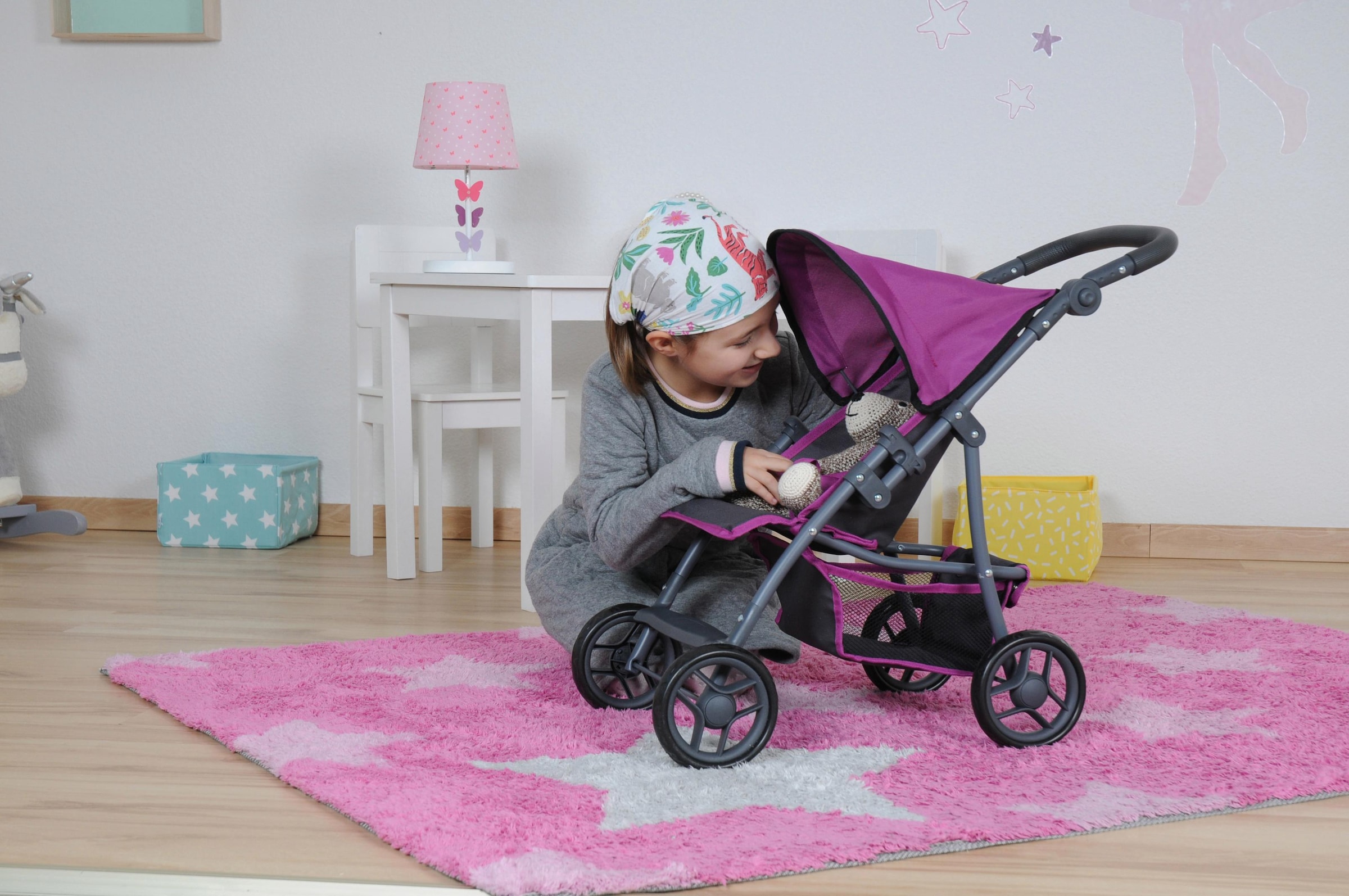 Knorrtoys® Puppenbuggy »Liba - Tec Purple«