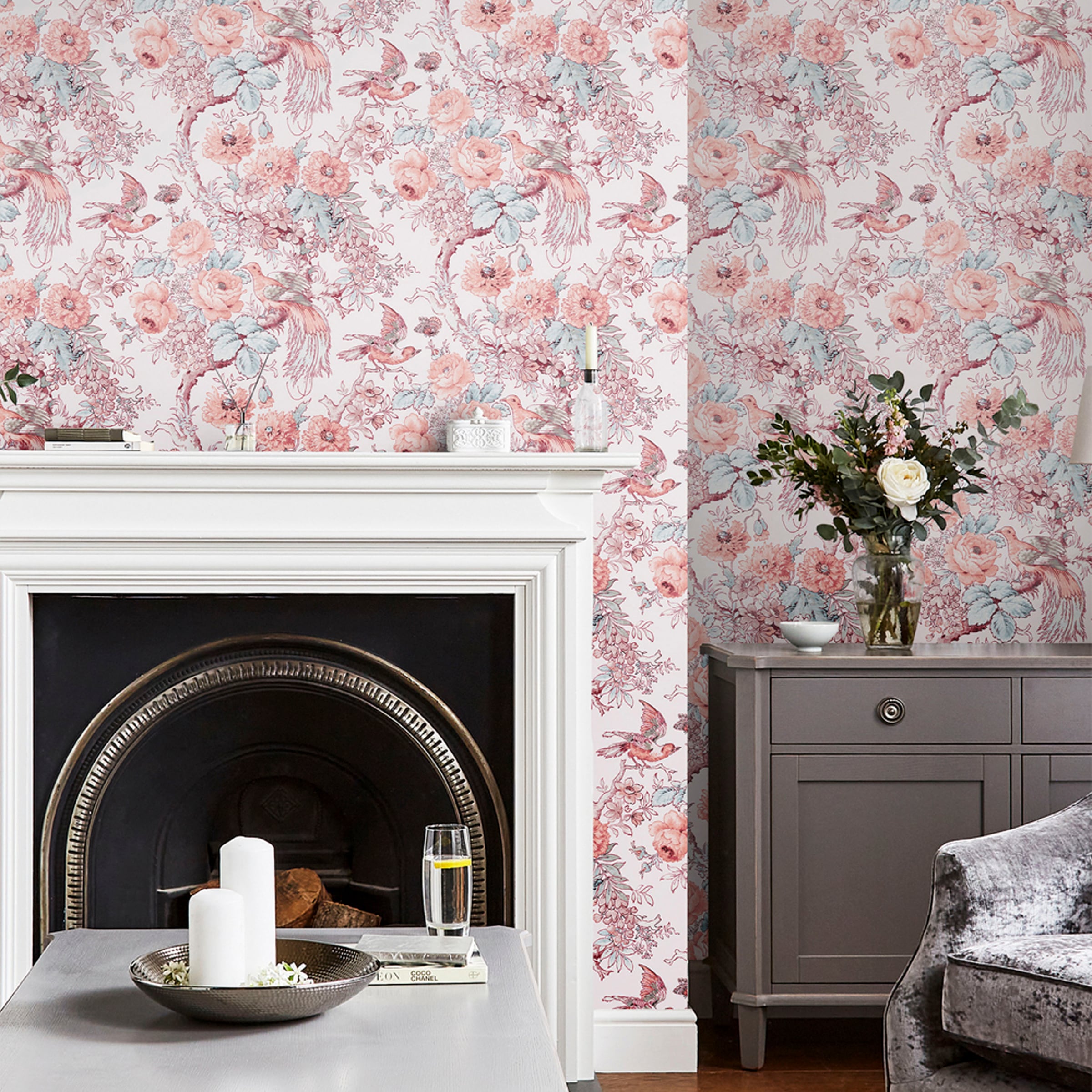 LAURA ASHLEY Vliestapete »Birtle«, Motiv, Motiv