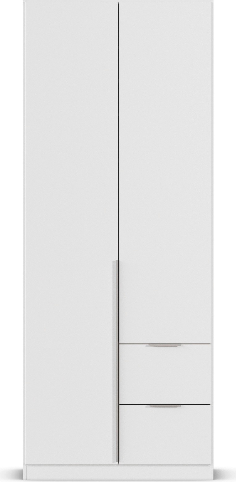 rauch Drehtürenschrank »Kleiderschrank Schrank Garderobe AGORDO mit Dekor- oder Hochglanzfront«, (in zwei Griff-Farben mit Dekor- oder Hochglanzfront), mit Außenschubkästen, in 6 Breiten und 2 Höhen MADE IN GERMANY