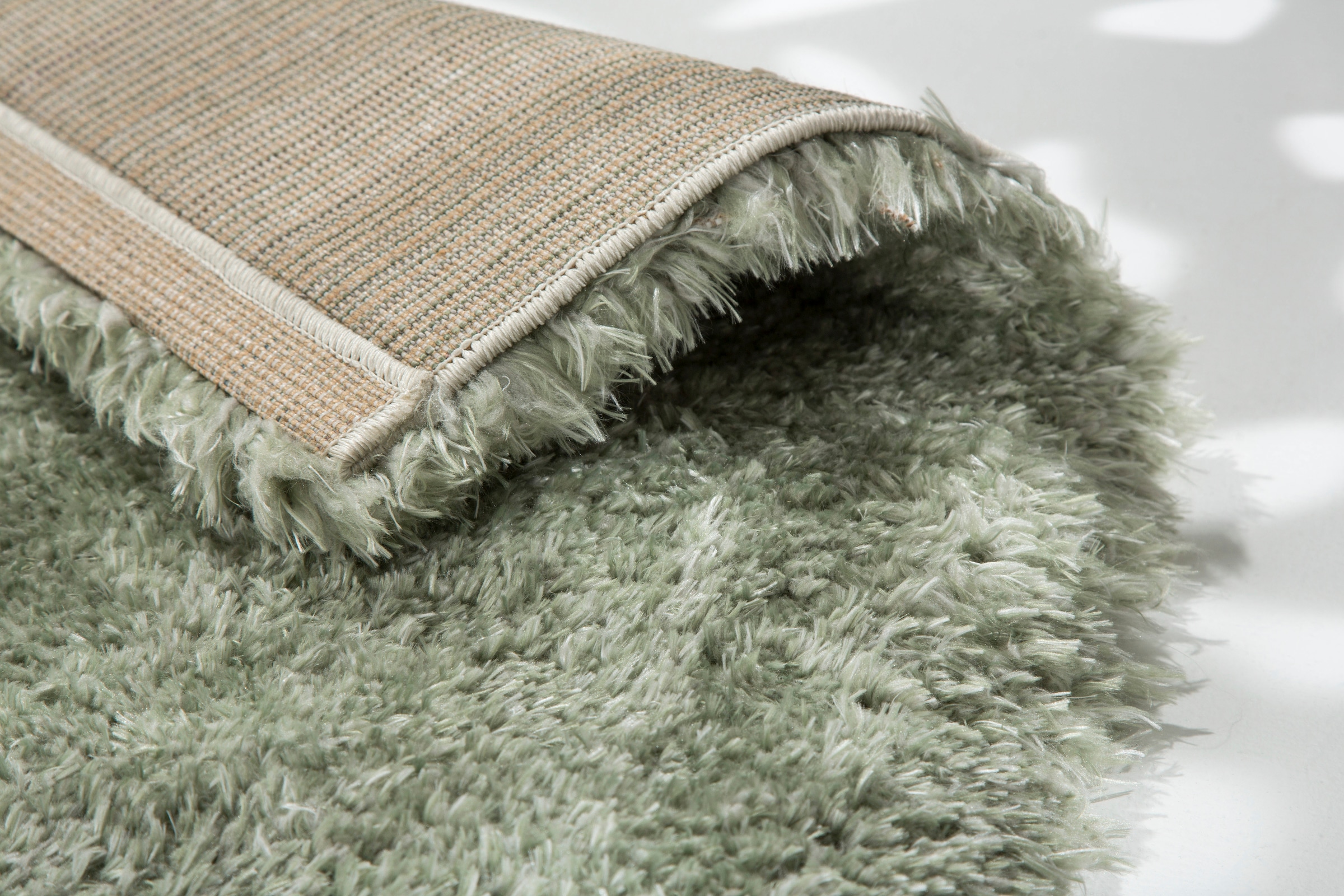 SCHÖNER WOHNEN-Kollektion Hochflor-Teppich »Heaven«, rechteckig, 50 mm Höhe, besonders weich durch Microfaser, Wohnzimmer