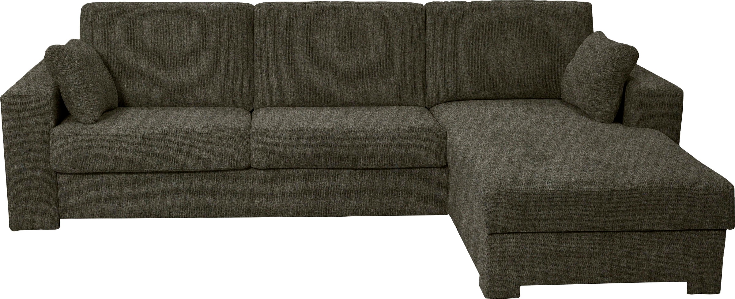 Home affaire Ecksofa »Roma "M" Matratzenhöhe 14 cm, Dauerschlaffunktion, mit Unterfederung,«, Liegemaße ca 143x198 cm, L-Form