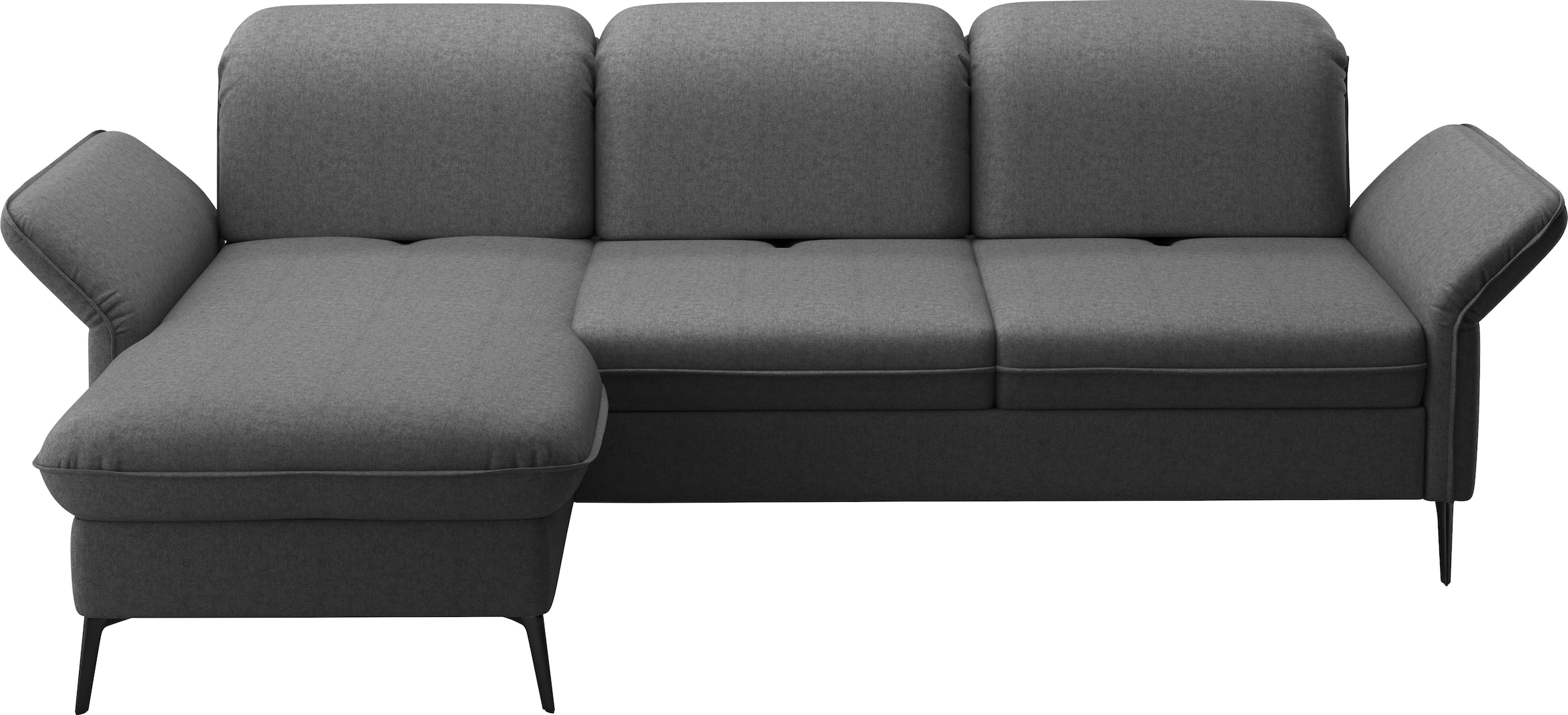 sit&more Ecksofa »Emely«, mit Sitztiefenverstellung optional mit Bettfunktion und Bettkasten