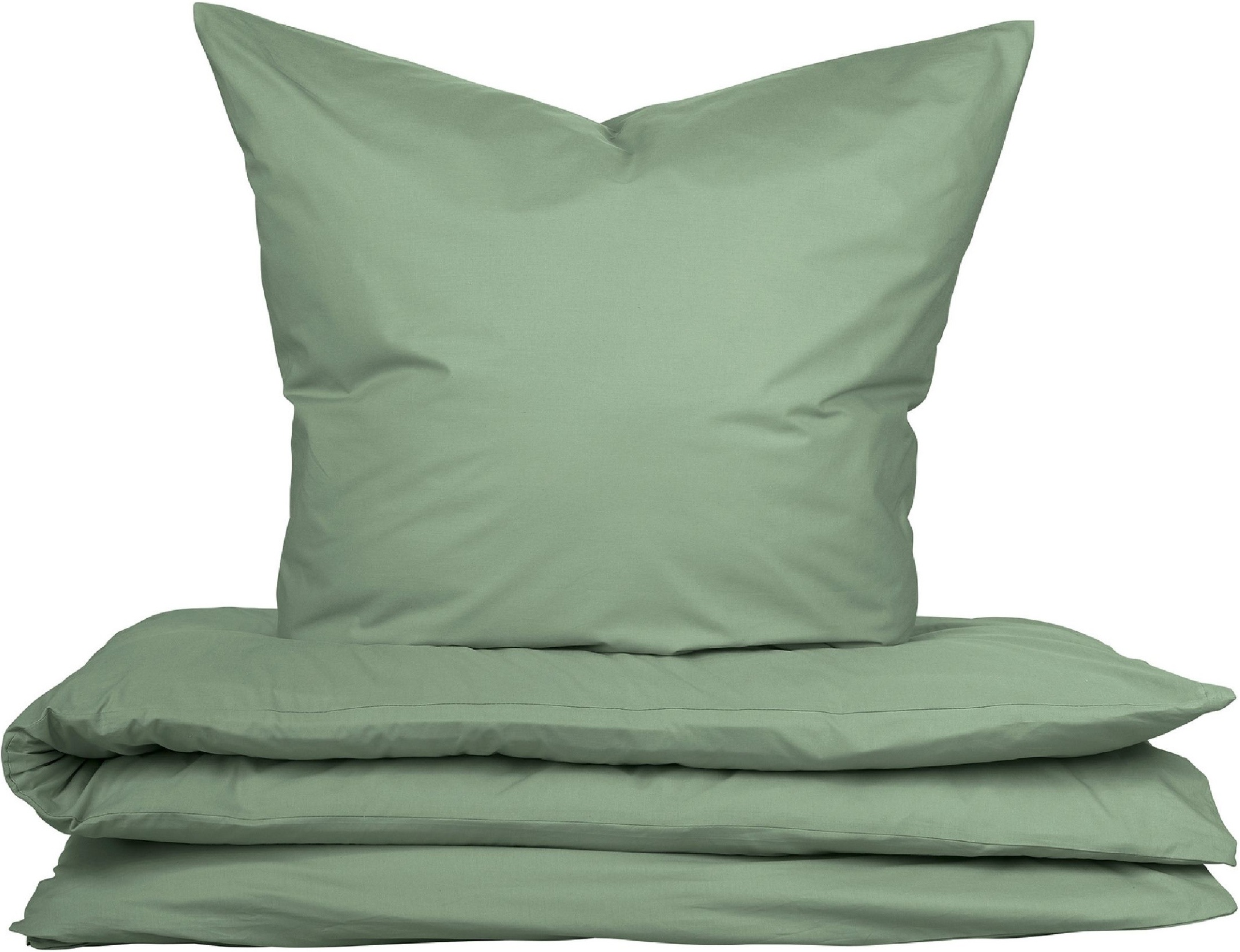 uncover by SCHIESSER Bettwäsche »Soho aus weicher Baumwolle in gedeckten Uni-Farben« 2 Stk. OEKO-TEX® MADE IN GREEN