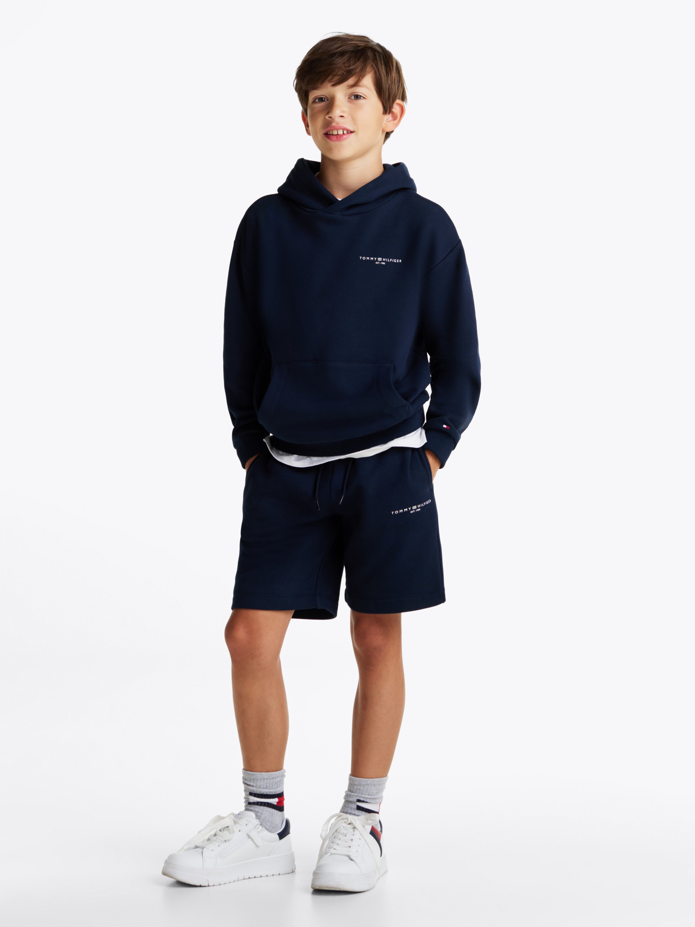 Tommy Hilfiger Hoodie »MINI CORP HOODIE«, mit Logodruck
