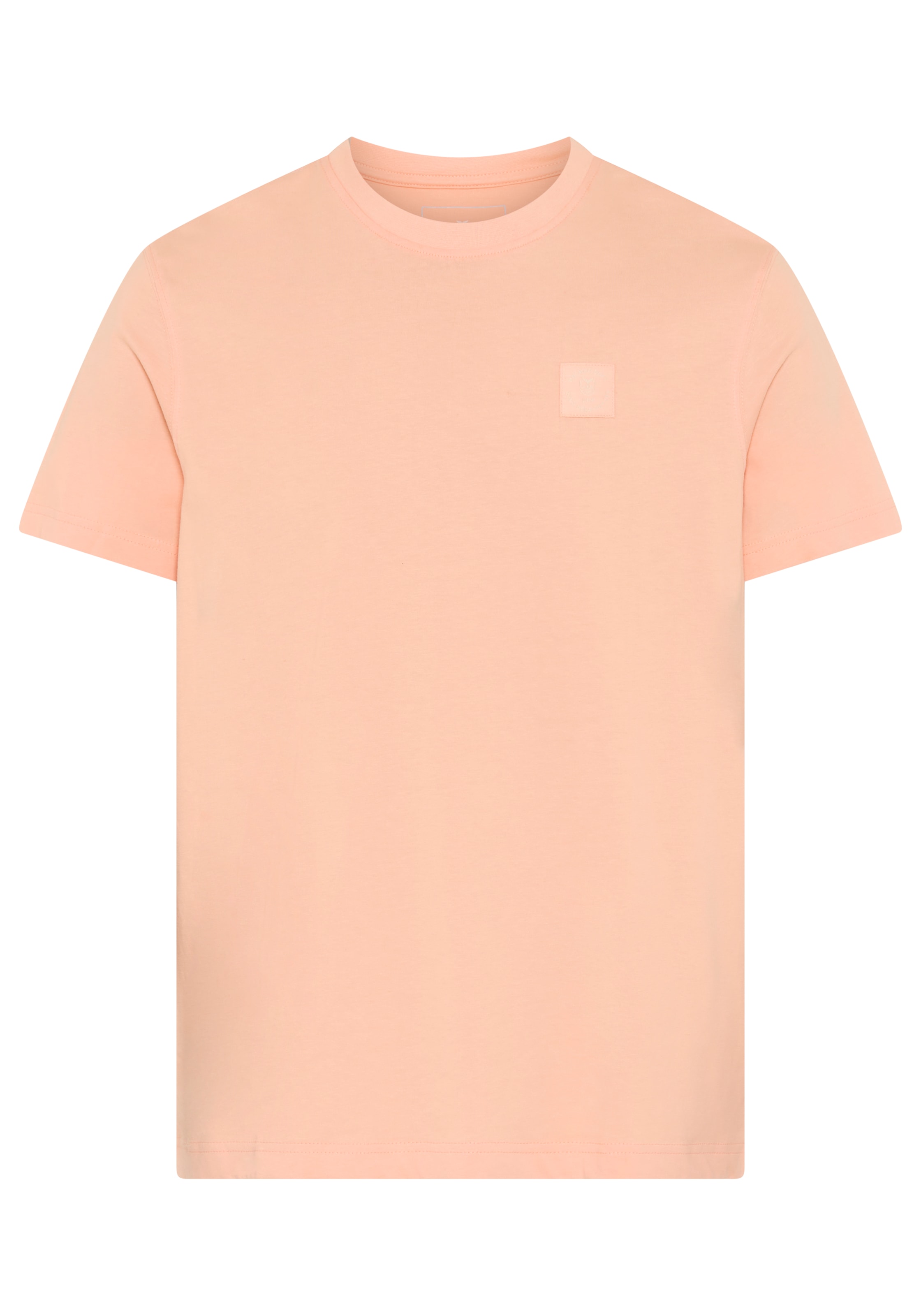 DELMAO Rundhalsshirt Kurzarm,  Regular Fit,  basic,  aus 100% Baumwolle