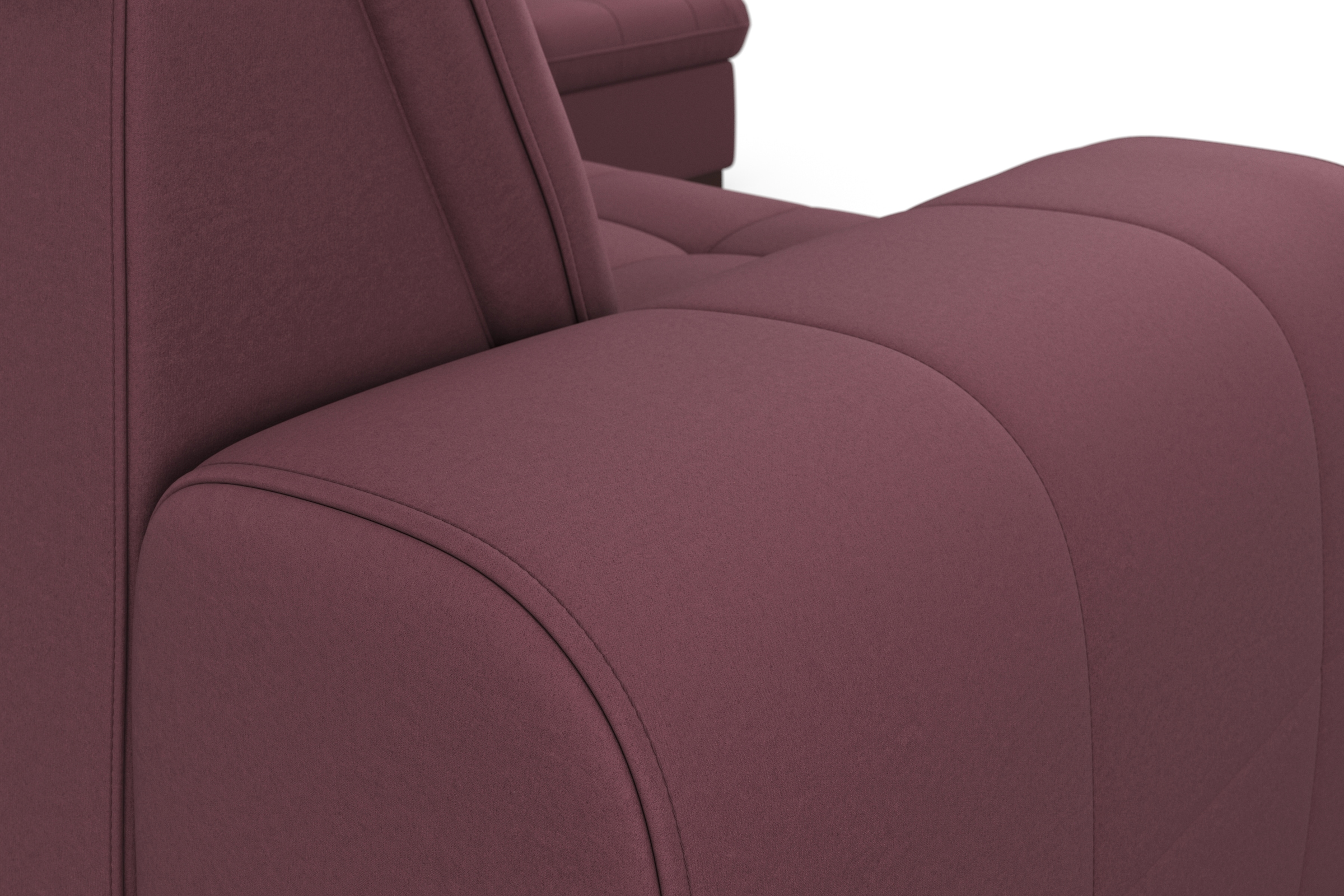 sit&more Ecksofa »Luxor L-Form«, wahlweise mit Bettfunktion, Stauraum und Kopfteilverstellung