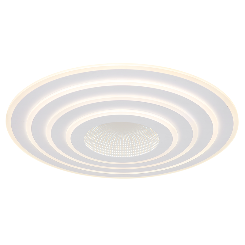 GLOBO LIGHTING Deckenleuchte »JOCELYN« LED-Modul 1 Stk. warmweiß - kaltweiß Deckenlampe Wohnzimmer-Leuchte Schlafzimmer-Leuchte Flur Küche weiß matt