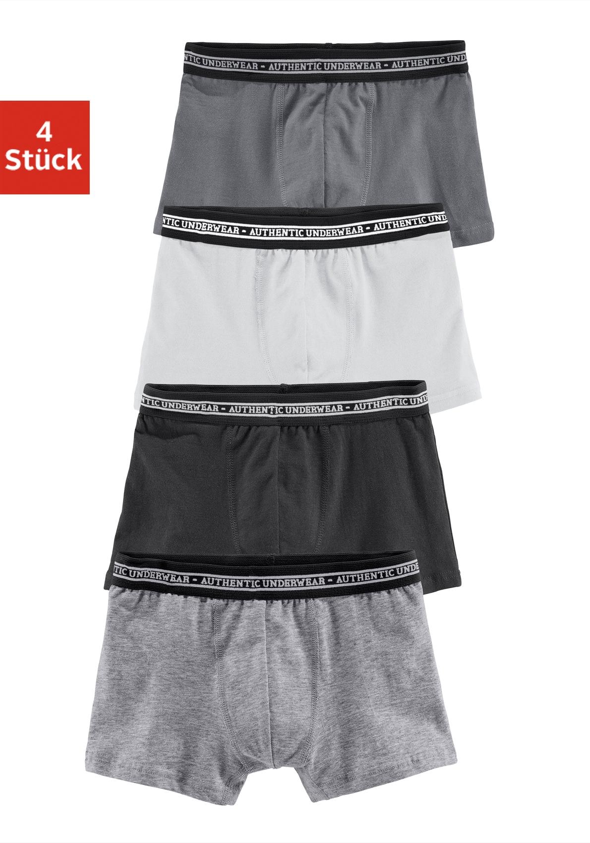 AUTHENTIC LE JOGGER Boxer »Boxershorts für Jungen« Packung, 4 Stk. in klass günstig online kaufen