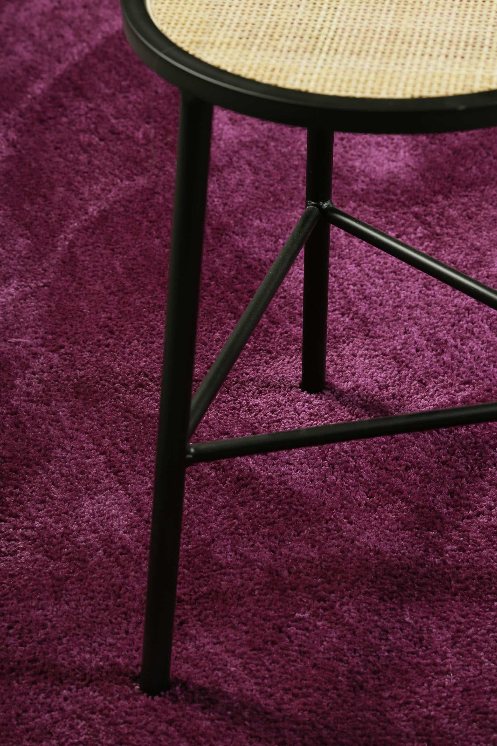 Esprit Hochflor-Teppich »Relaxx  ESP-4150«, rund, 25 mm Höhe, Wohnzimmer, sehr große Farbauswahl, weicher dichter Hochflor