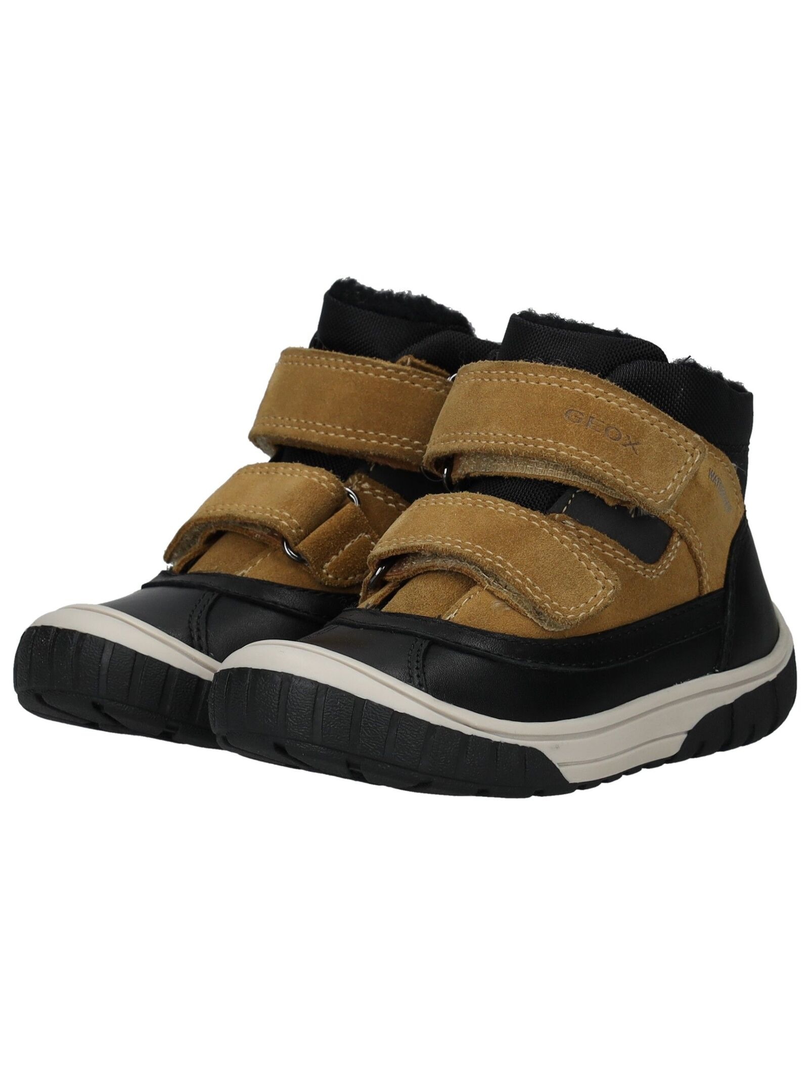 Geox Schnürstiefelette »Geox Stiefelette Leder/Synthetik«