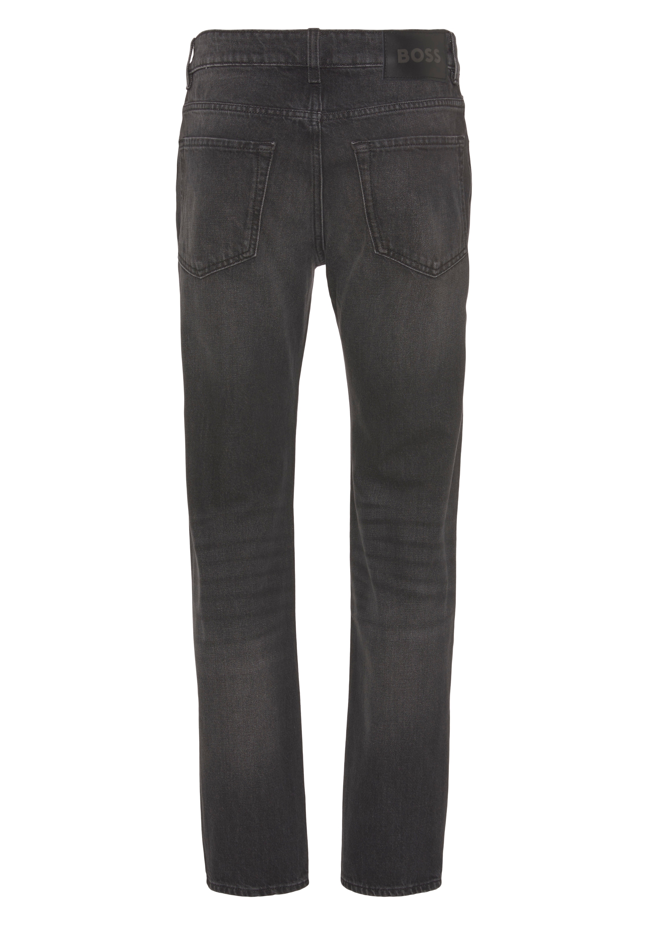 BOSS ORANGE Straight-Jeans »Maine BC«, mit BOSS Leder-Badge
