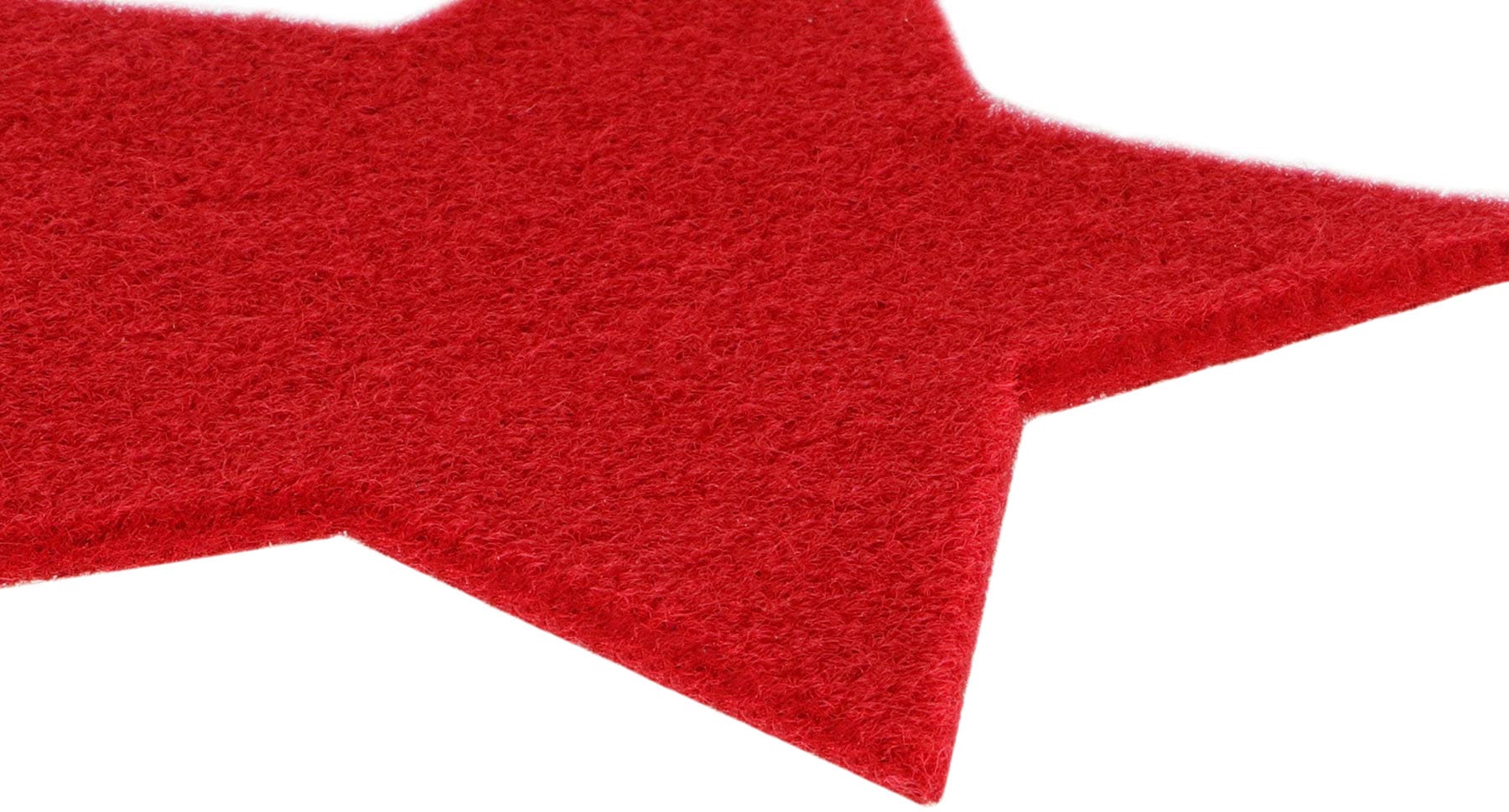 Primaflor-Ideen in Textil Platzset »Stern, Weihnachtsdeko rot«, (Set, 2 St.),  auch ideal als Untersetzer oder Dekoration, Größe 29,5 cm auf Raten  bestellen