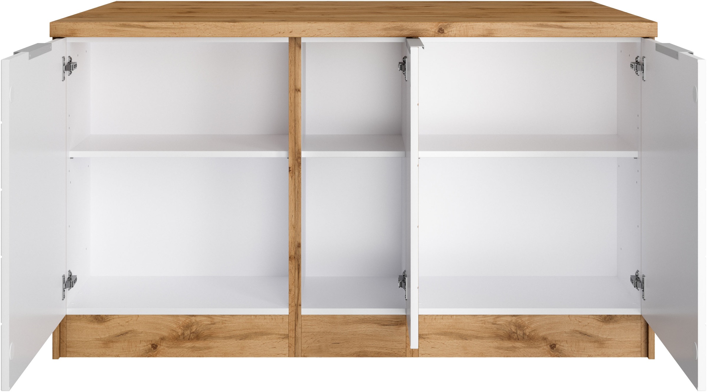 KOCHSTATION Kücheninsel »KS-Luhe, Breite 153 cm, mit Flaschenregal«, MDF-Fronten, Arbeitsplatte 38mm stark