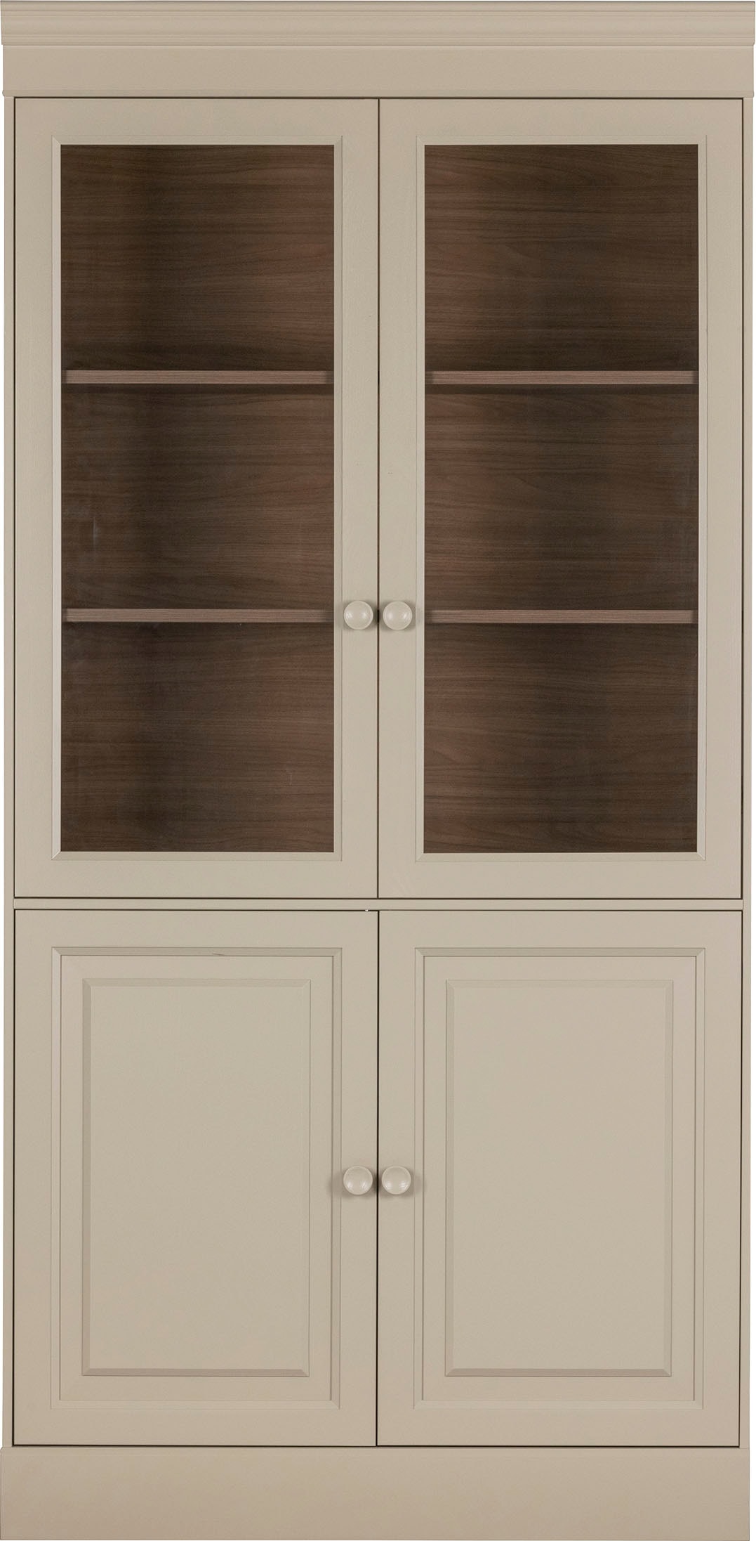 WOOOD Vitrine »Chow«, aus Kiefernholz, Breite 105 cm x Höhe 215 cm günstig online kaufen