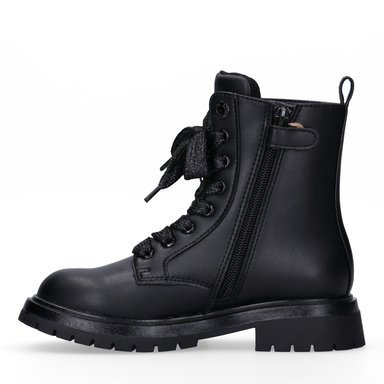 Tommy Hilfiger Schnürboots, Chunky Boots mit modischen Schnürsenkeln