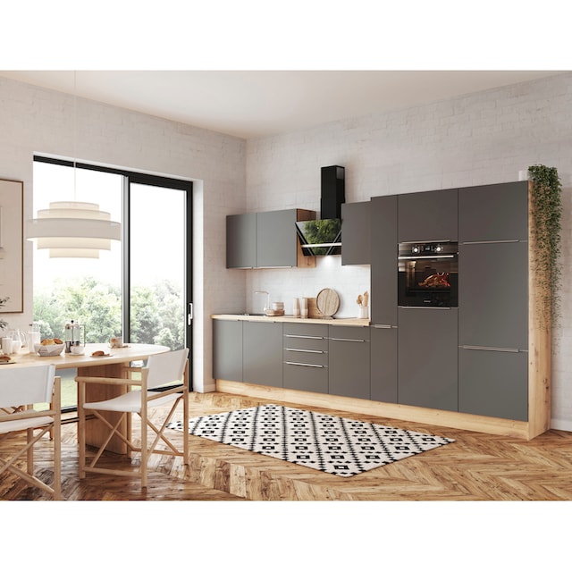 RESPEKTA Küchenzeile »Safado aus der Serie Marleen«, Breite 370 cm, mit Soft -Close auf Raten kaufen