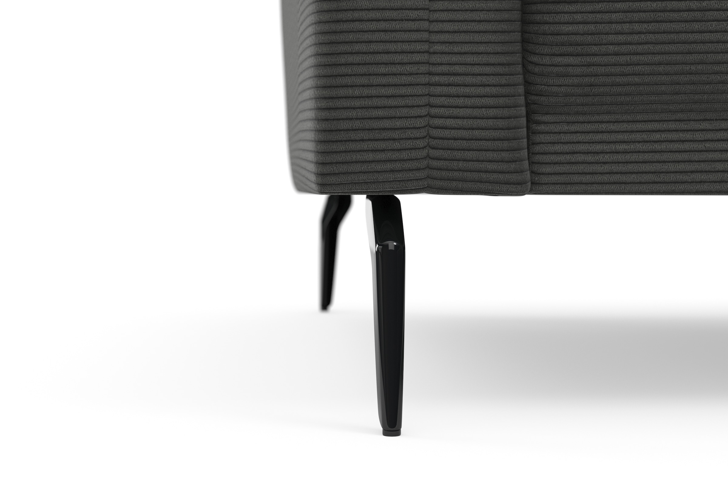 INOSIGN Ecksofa »Coco L-Form«, Sitztiefen-, Arm- und Kopfteilverstellung, Cord-Bezug, Fußhöhe 15 cm