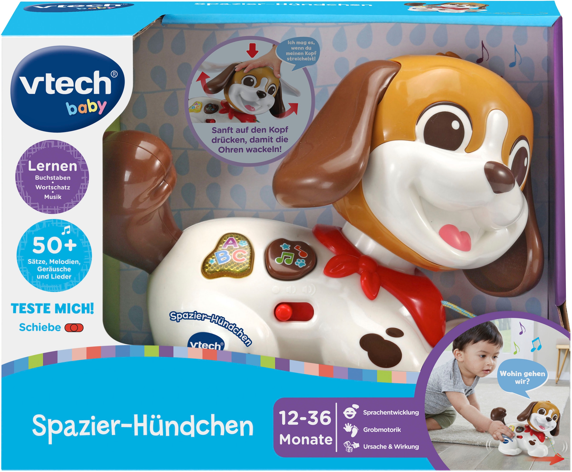 Vtech® Lernspielzeug »Vtech Baby, Spazier-Hündchen«, mit Sound