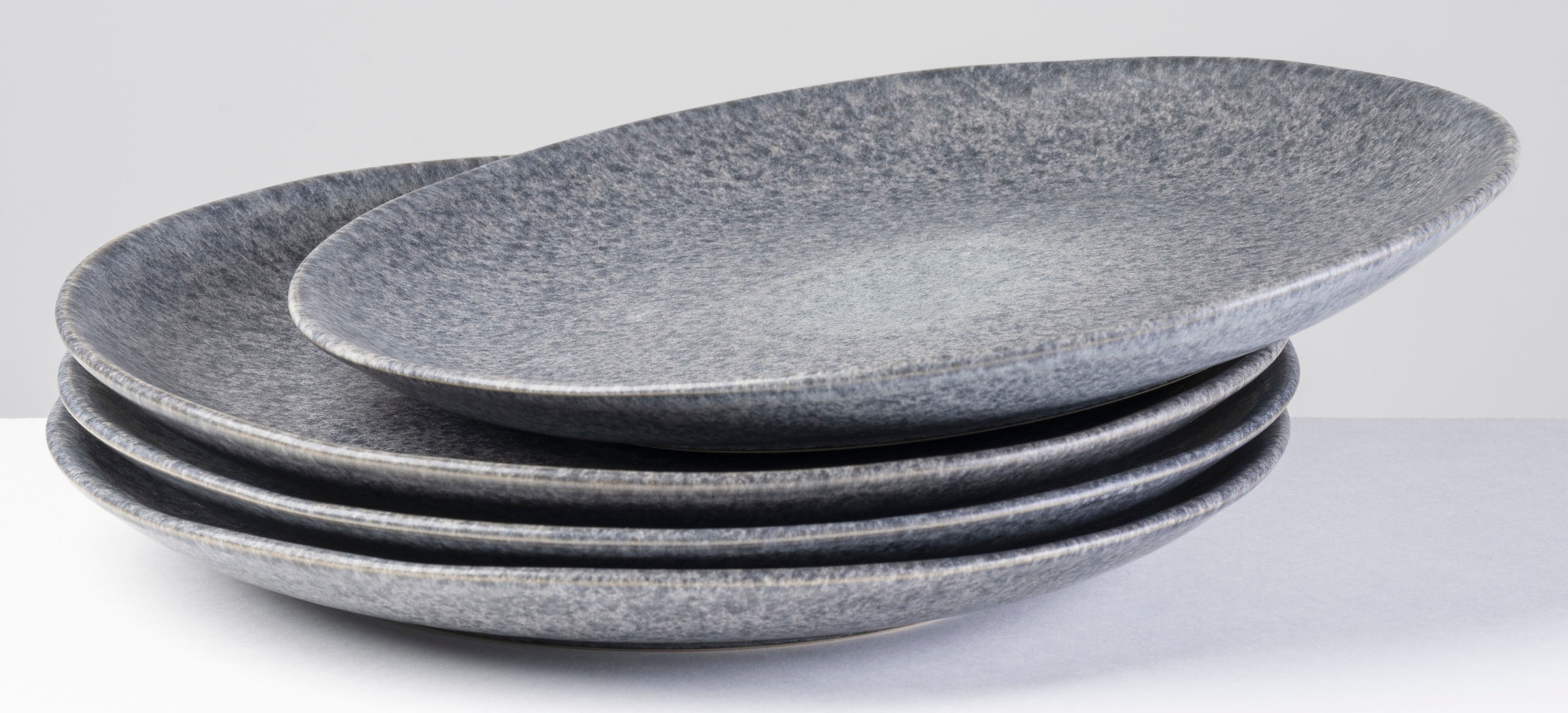 gipfelstück Speiseteller »Moos'n'Stein« Scandi-Style, glänzende Reaktivglas günstig online kaufen