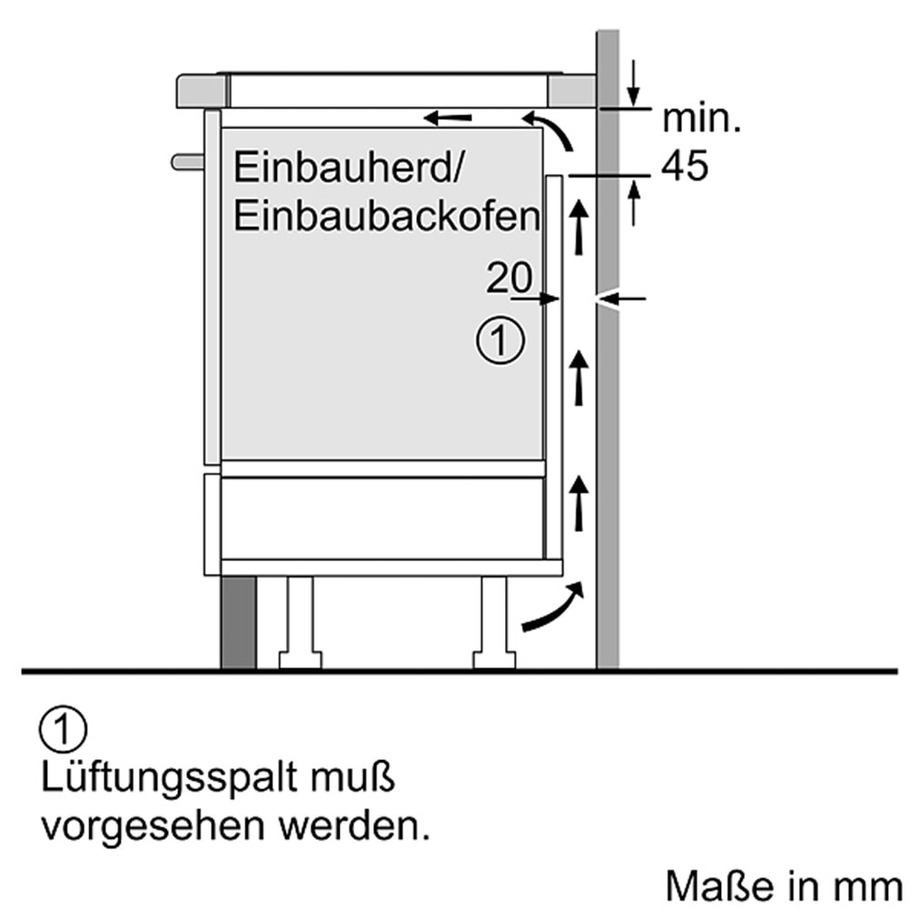 BOSCH Induktions Herd-Set »HND616LS63«