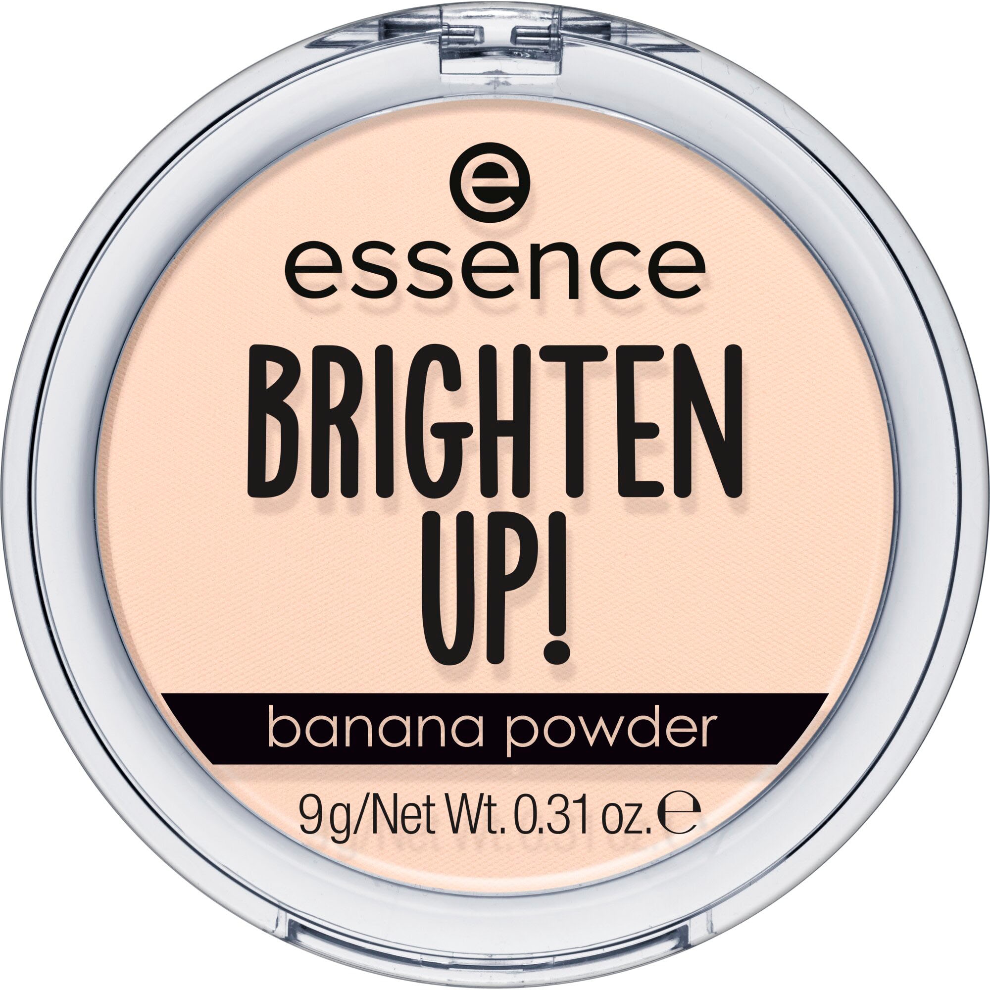 Essence Puder »BRIGHTEN UP! banana powder«, (Packung, 3 tlg.), mit softem gelb