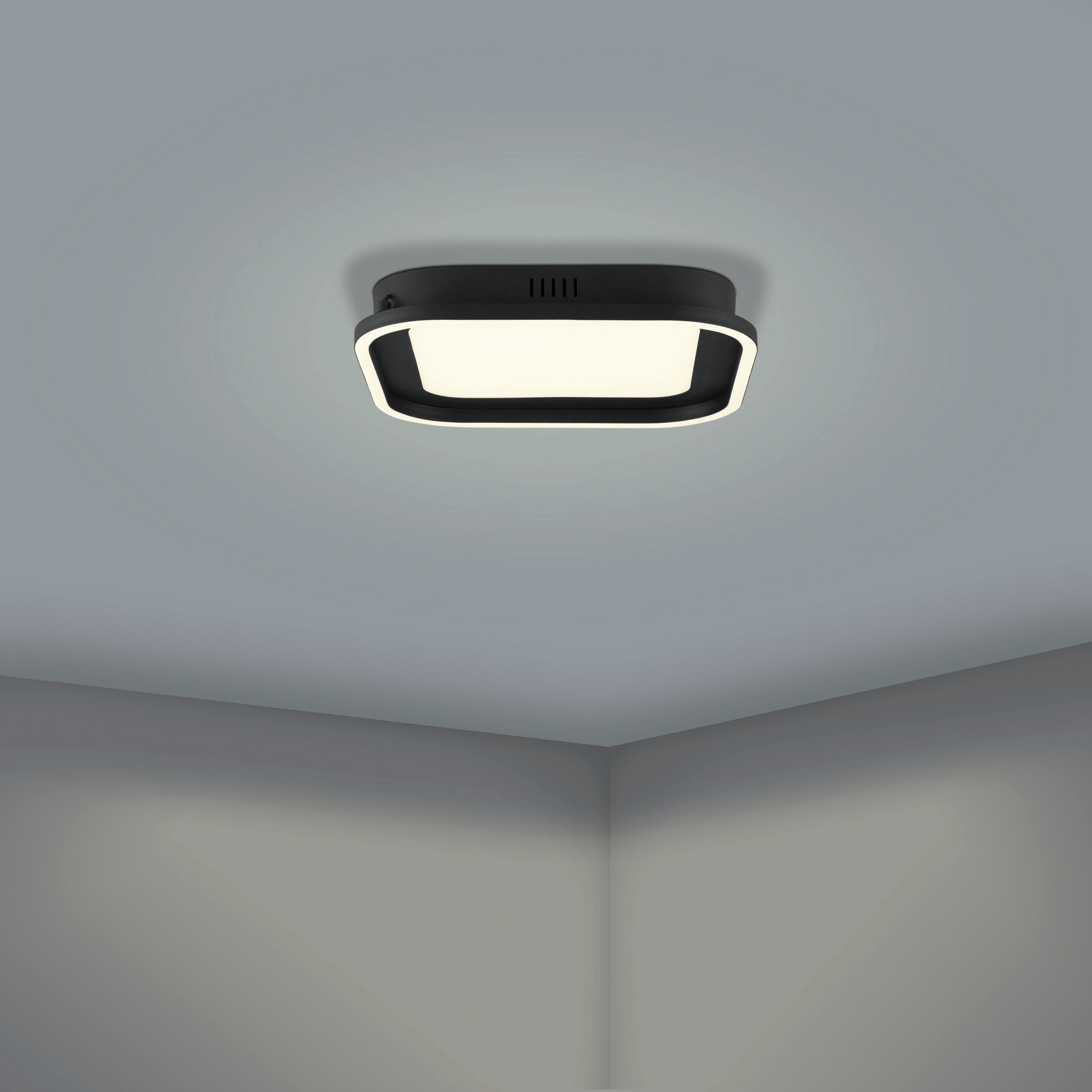 EGLO LED-Deckenleuchte »CALAGRANO« in schwarz aus Stahl / inkl. und inkl. L günstig online kaufen