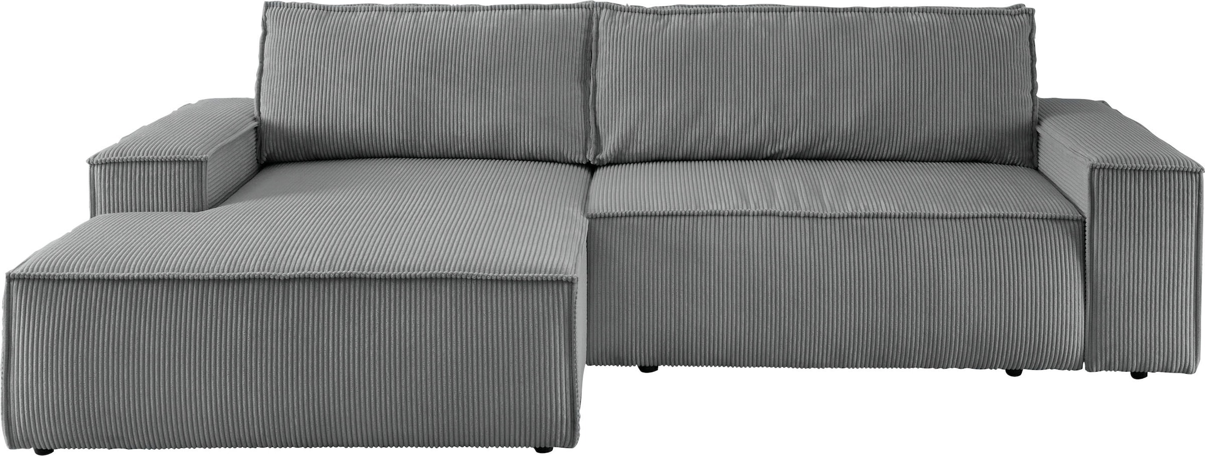 Home affaire Ecksofa »SHERWOOD«, mit Bett-Funktion (Liegefläche 210x136 cm), mit 2 losen Rückenkissen