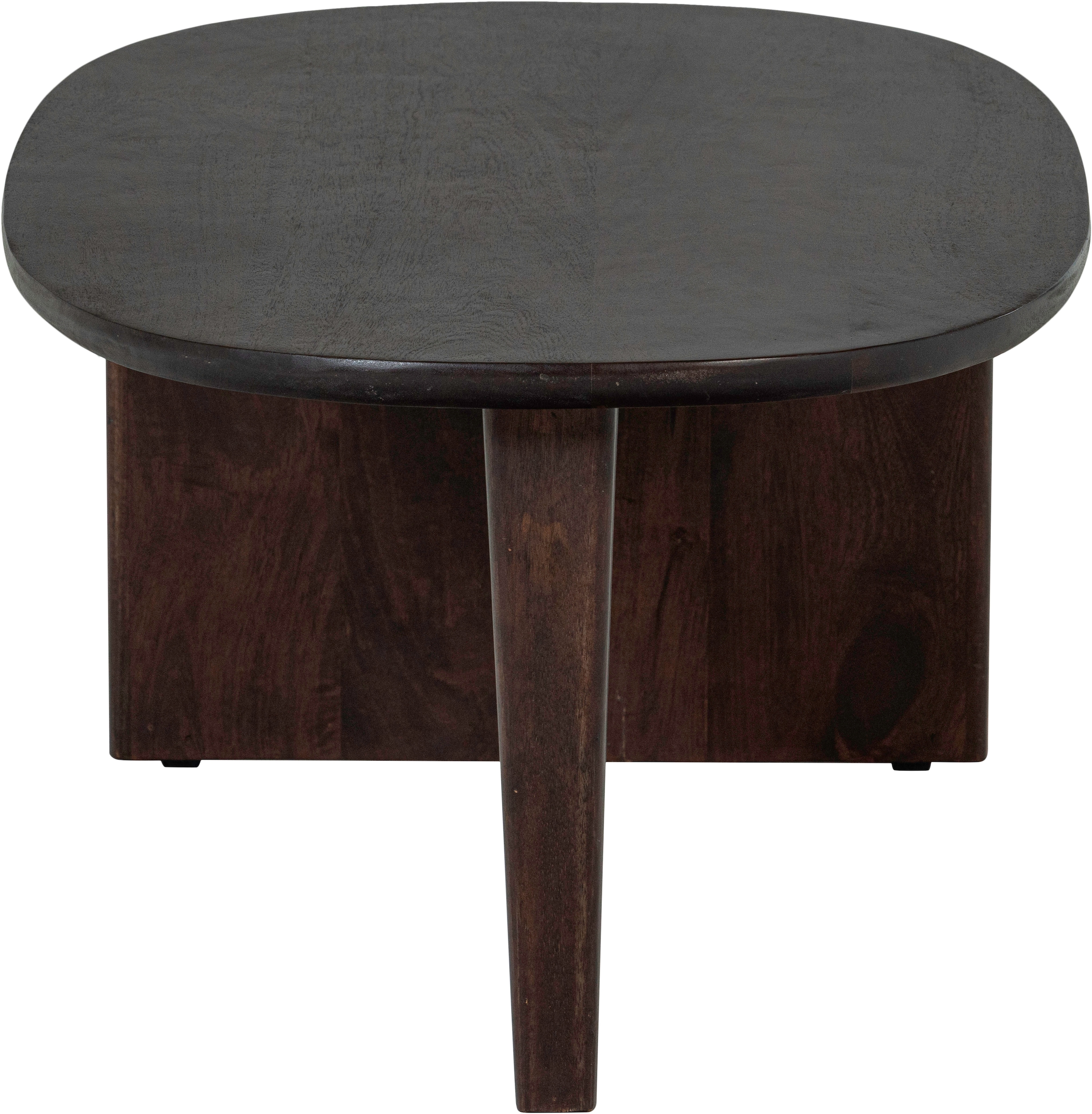 WOOOD Couchtisch »Seam mit Massivmangoholz und organischem Beindesign 110x60x40 cm« Tischblattdicke 2,5 cm, konische Beine von 7 cm, Tragkraft 40 kg