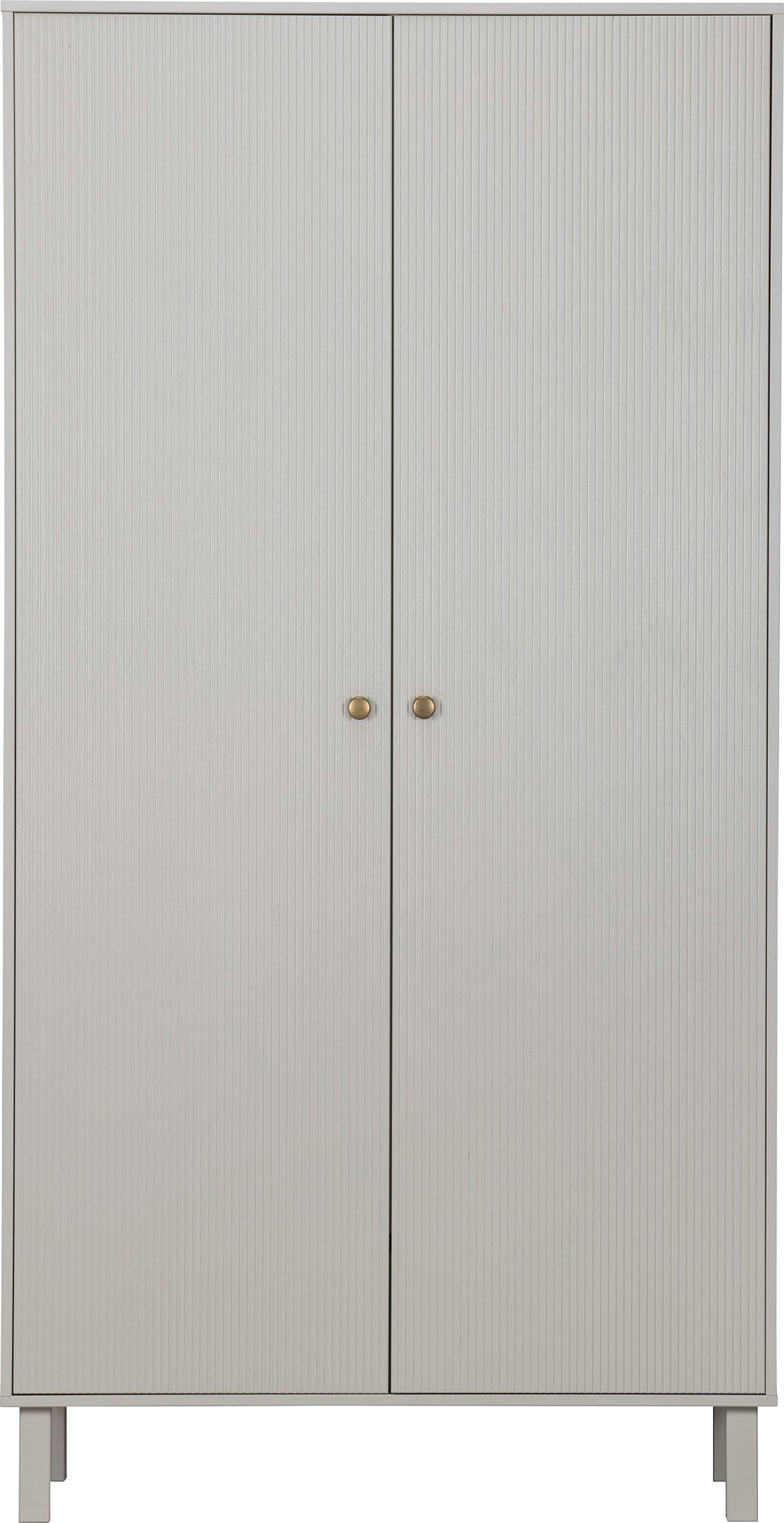 WOOOD Garderobenschrank »Madu«, mit Kleiderstange, aus Kiefernholz, H 195 cm x B 100 cm