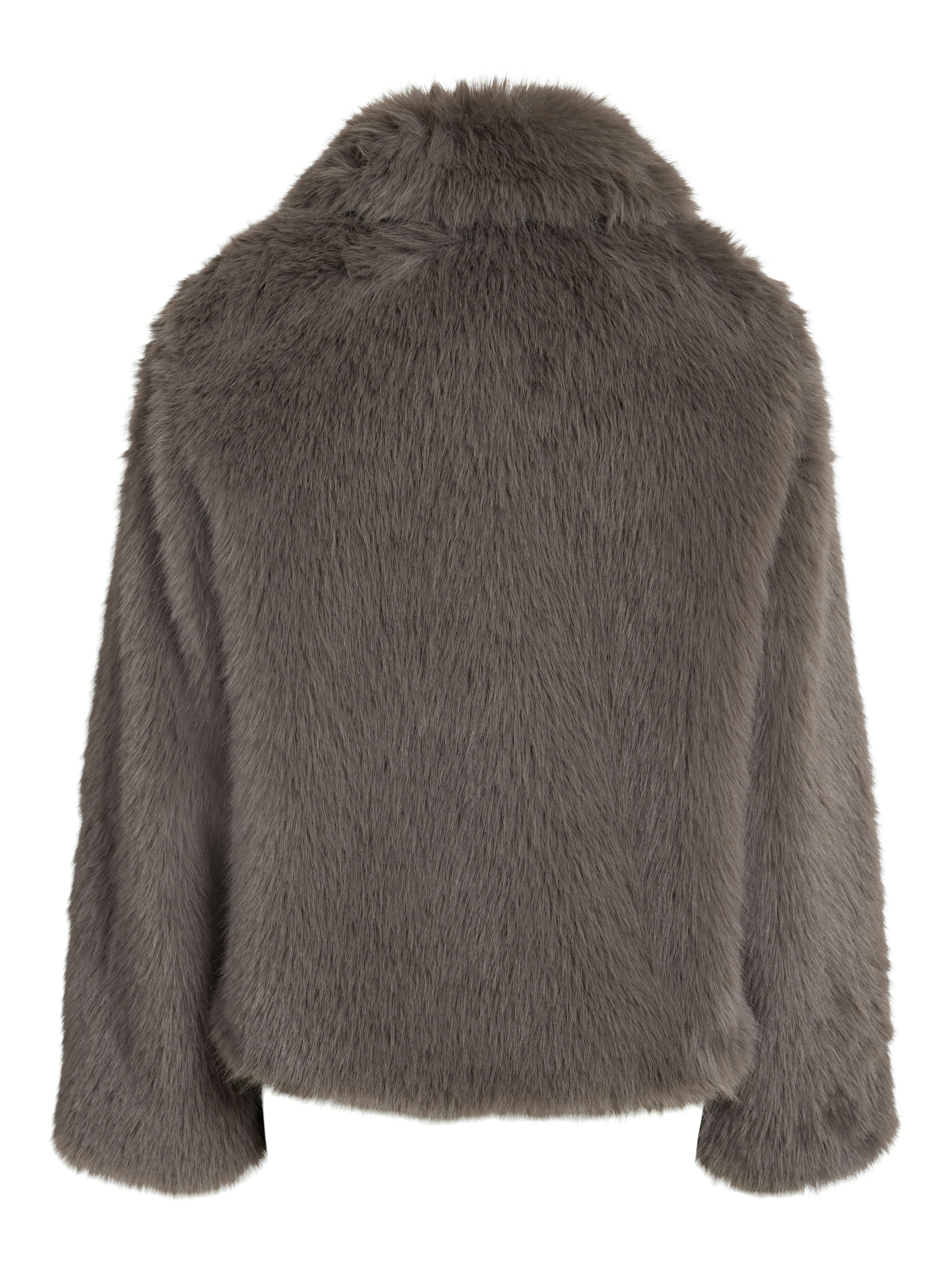 Noisy may Fellimitatjacke »NMEVIE L/S FUR JACKET NOOS« Polyester