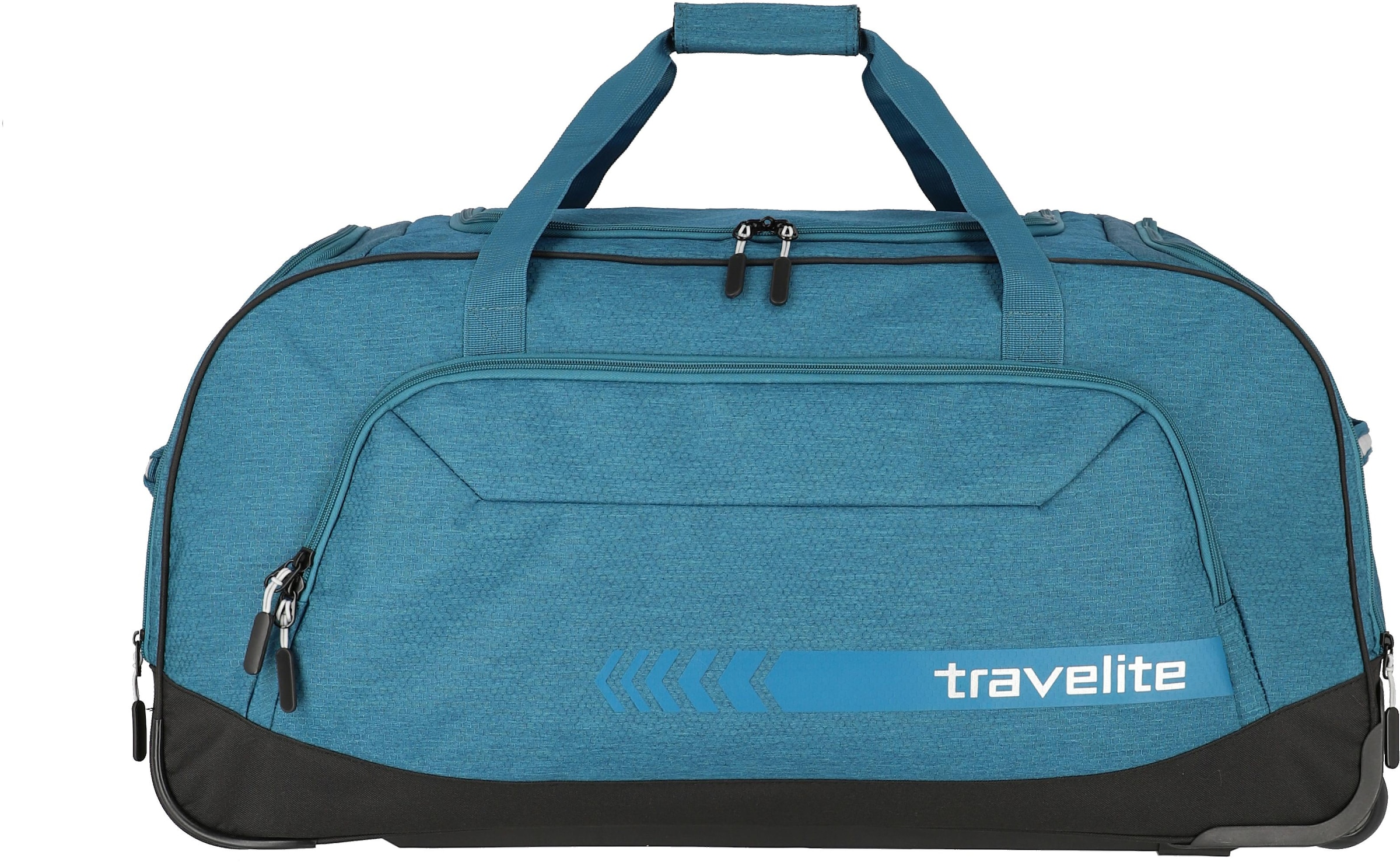 travelite Weichgepäck-Trolley »KICK OFF, verschiedene Größen und Farben«, 2 Rollen, Reisetasche Reisegepäck Reisekoffer Trolley Freizeittasche