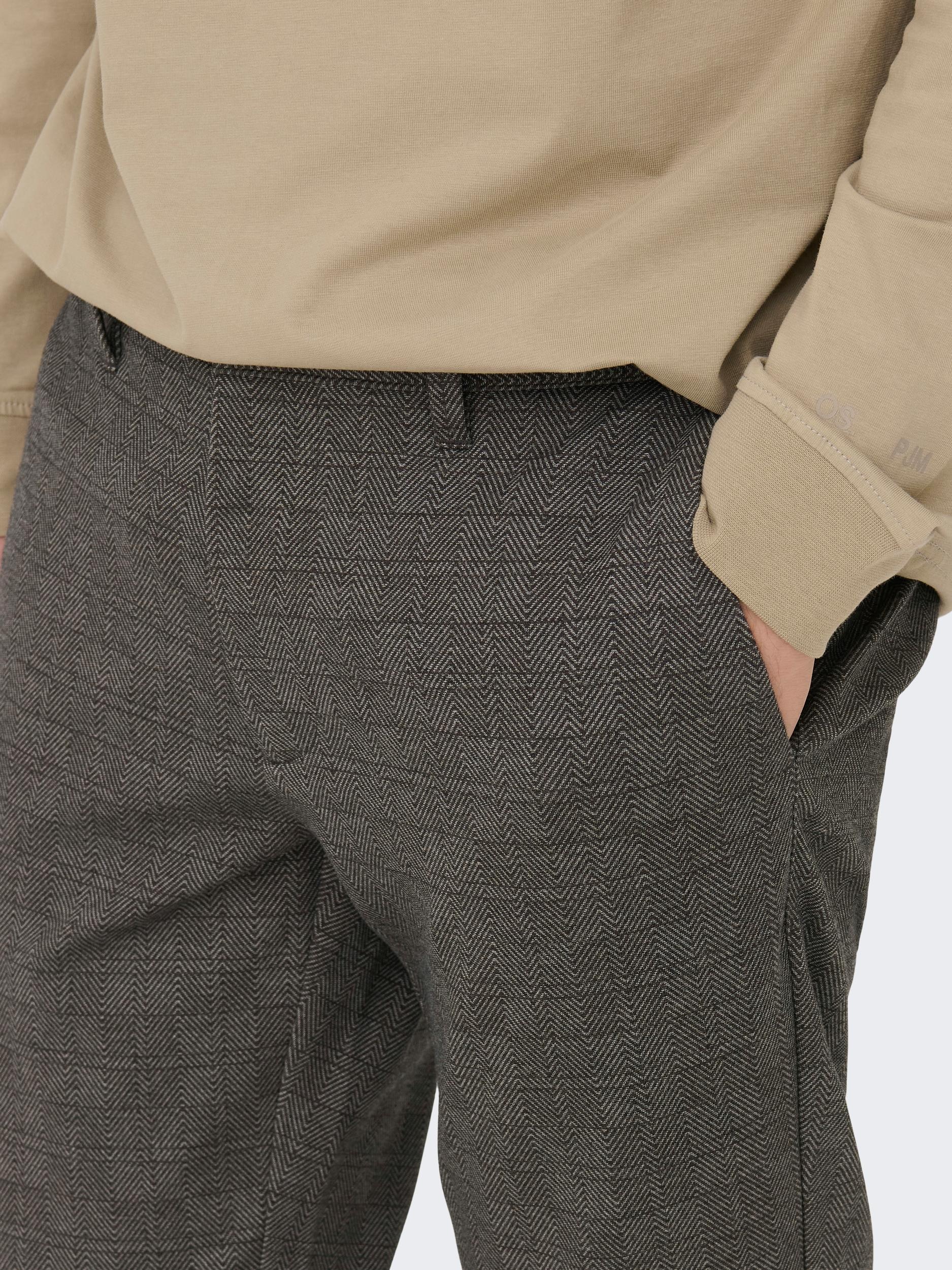 ONLY & SONS Chinohose »ONSMARK PANT HERRINGBONE PRINT GW 3361BF«