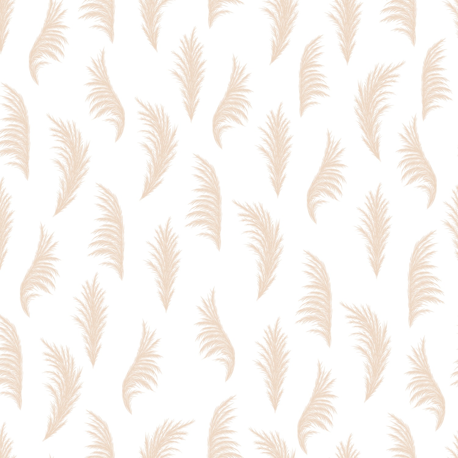 OTTO home Dekokissen »Pampasgras - Kissenhülle - Kissenbezug« 40x40cm - mit günstig online kaufen