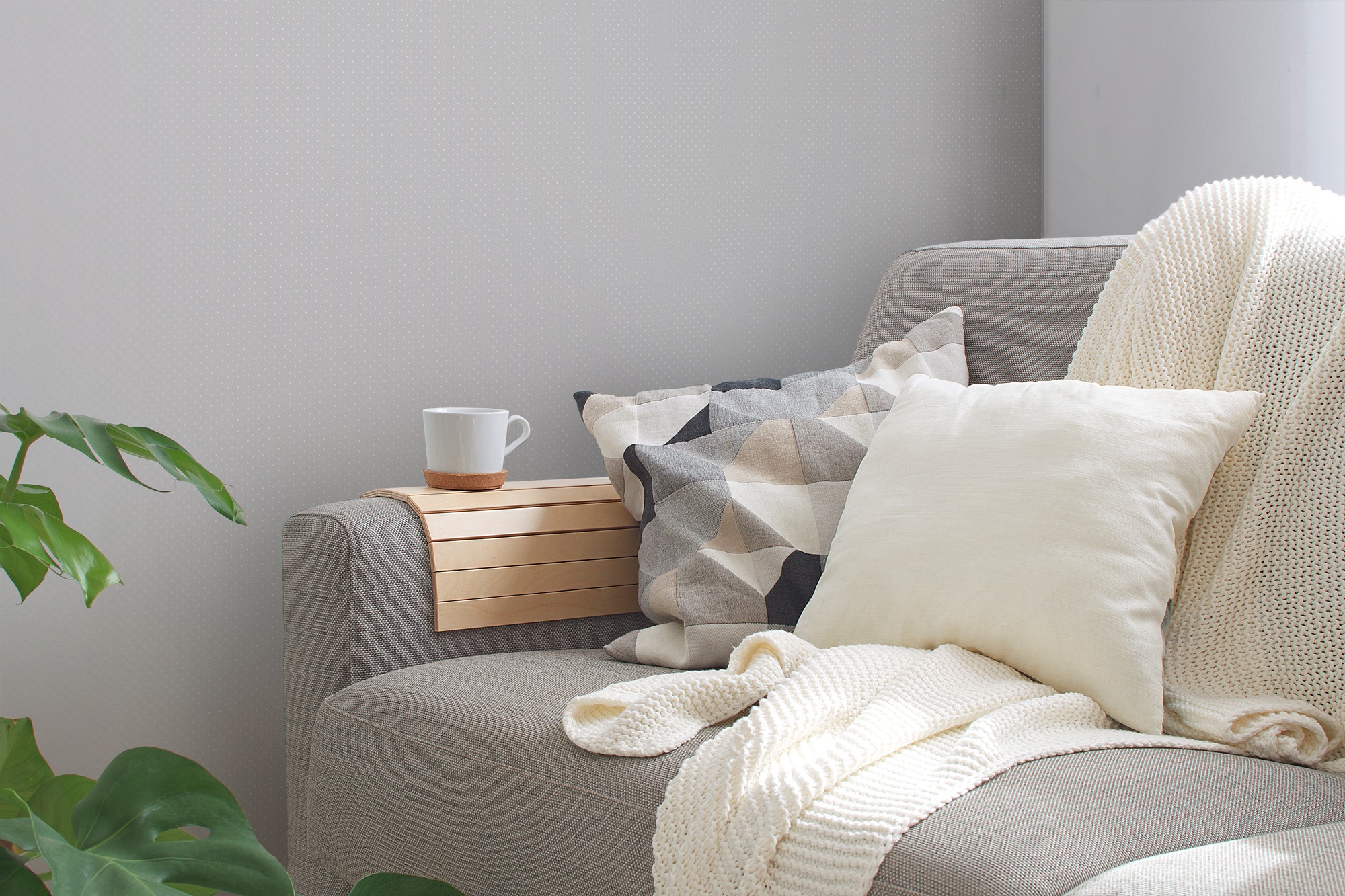 A.S. Création Vliestapete »Landhaustapete mit Pünktchen« gemustert | matt | neutral leicht strukturiert Punktetapete Tapeten Wohnzimmer Schlafzimmer Küche modern Design Optik