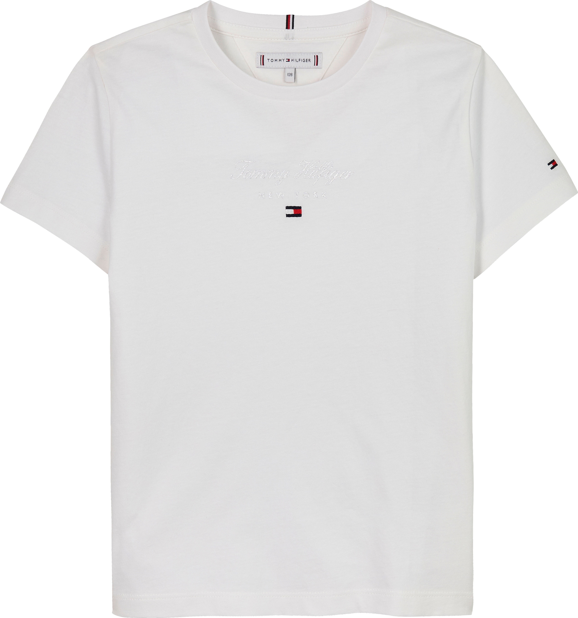 Tommy Hilfiger T-Shirt »TH NYC FOIL TEE SS«, mit Fooil Print