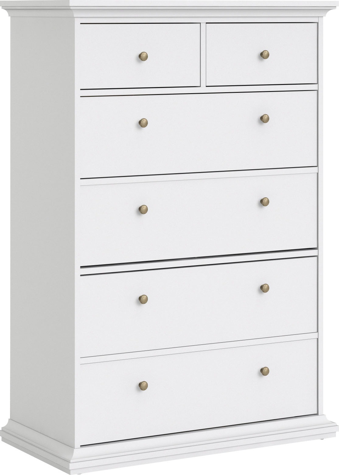 Home affaire Sideboard »Paris«, mit vielen Stauraummöglichkeiten und Rahmenoptik, Breite Höhe 140 cm