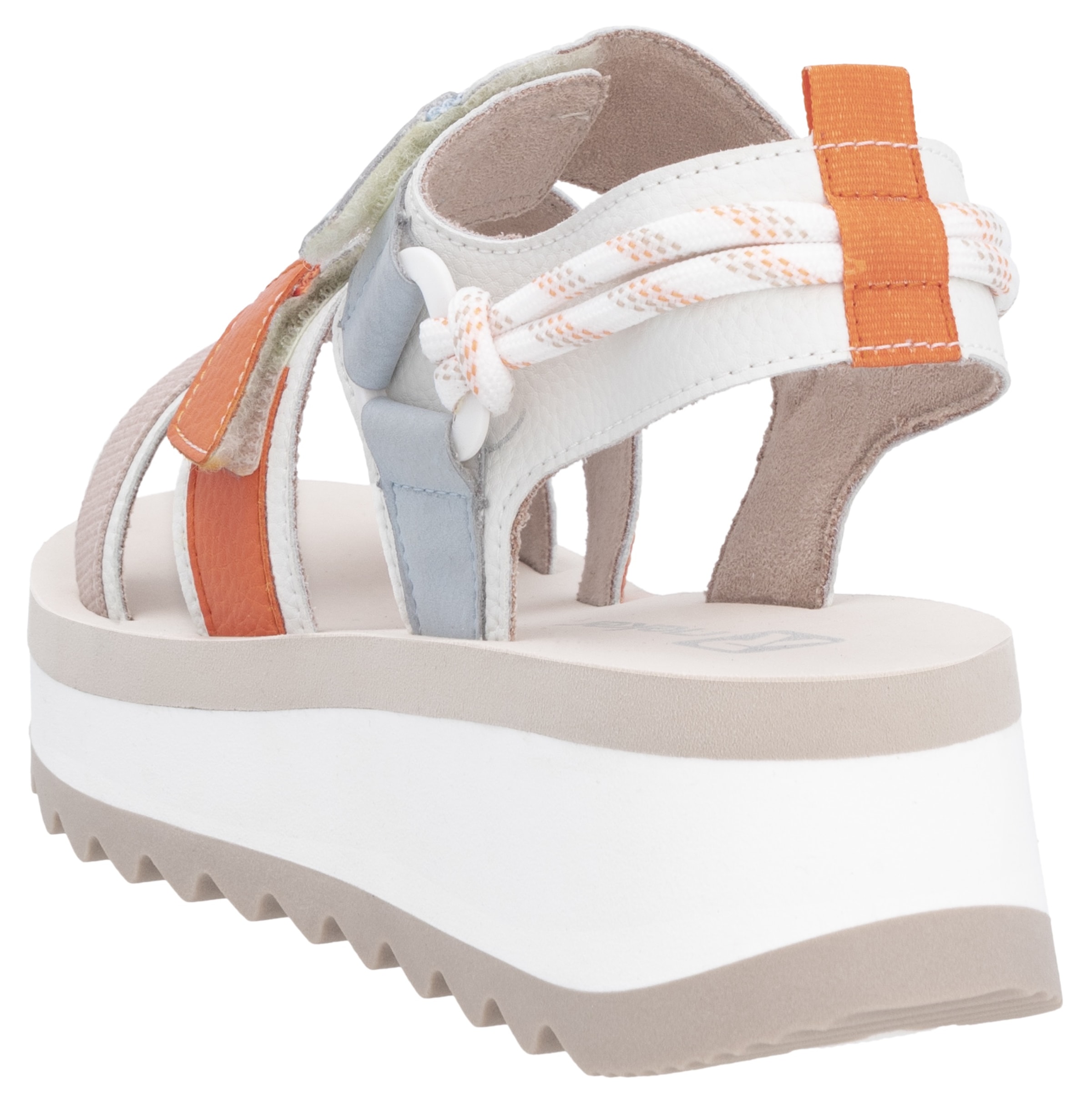 RIEKER Sport Plateausandale »Adelaide«  Sommerschuh, Outdoorsandale, Sandalette mit Klettverschlüsse