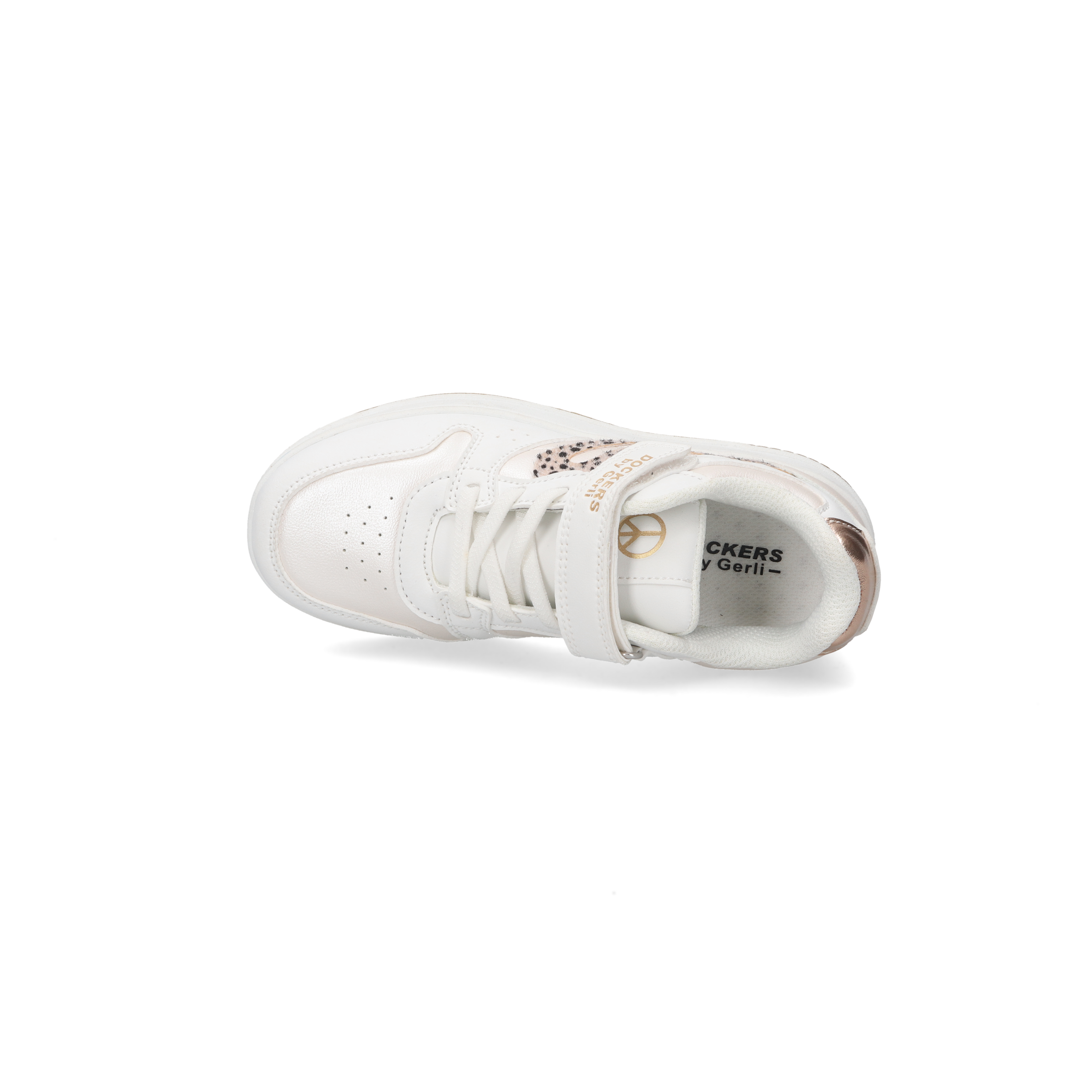 Dockers by Gerli Sneaker  Halbschuh, Freizeitschuh, Klett-Sneaker mit Metallic Details