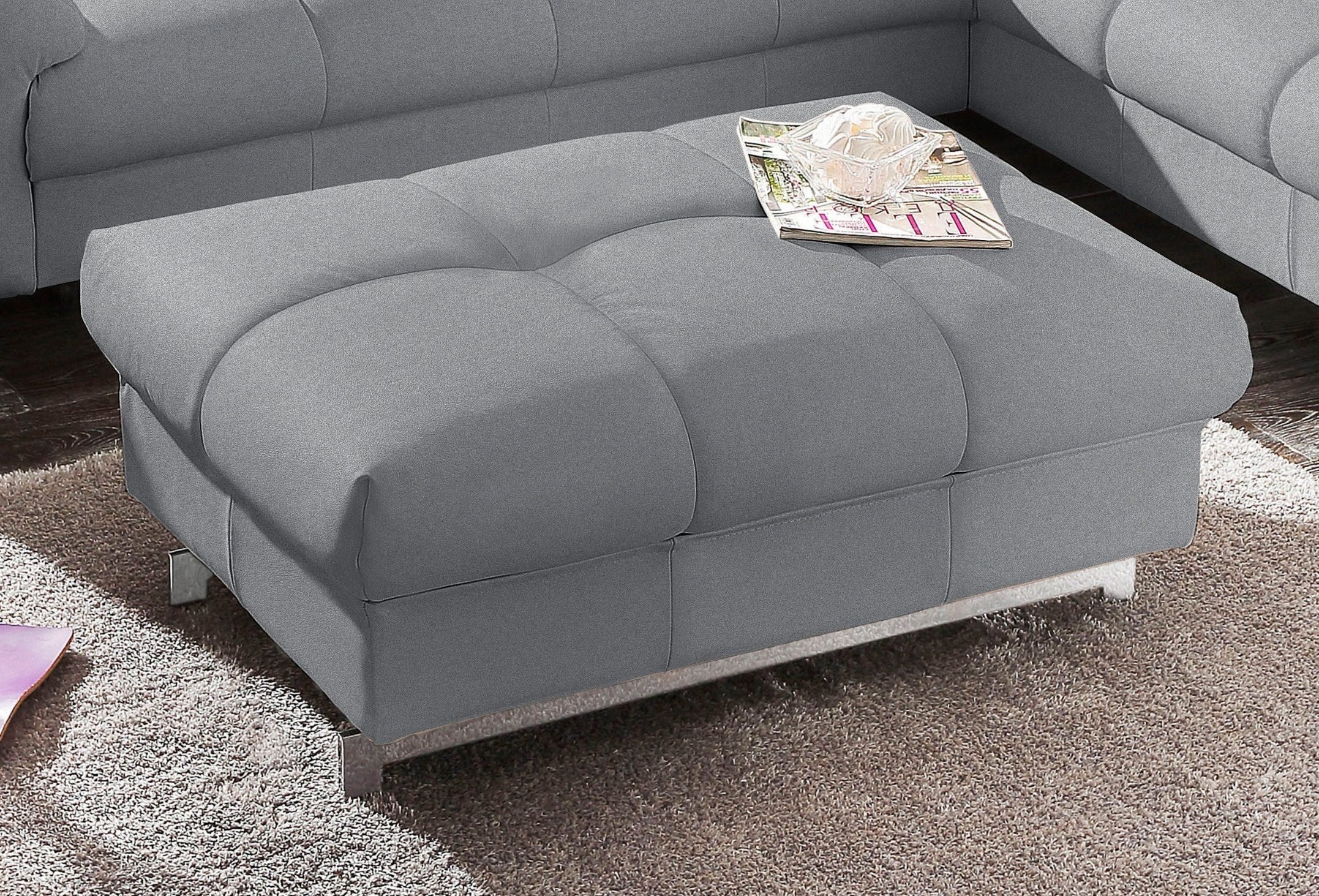 COTTA Polstergarnitur »Chef L-Form«, (Set), Set bestehend aus: Ecksofa mit günstig online kaufen