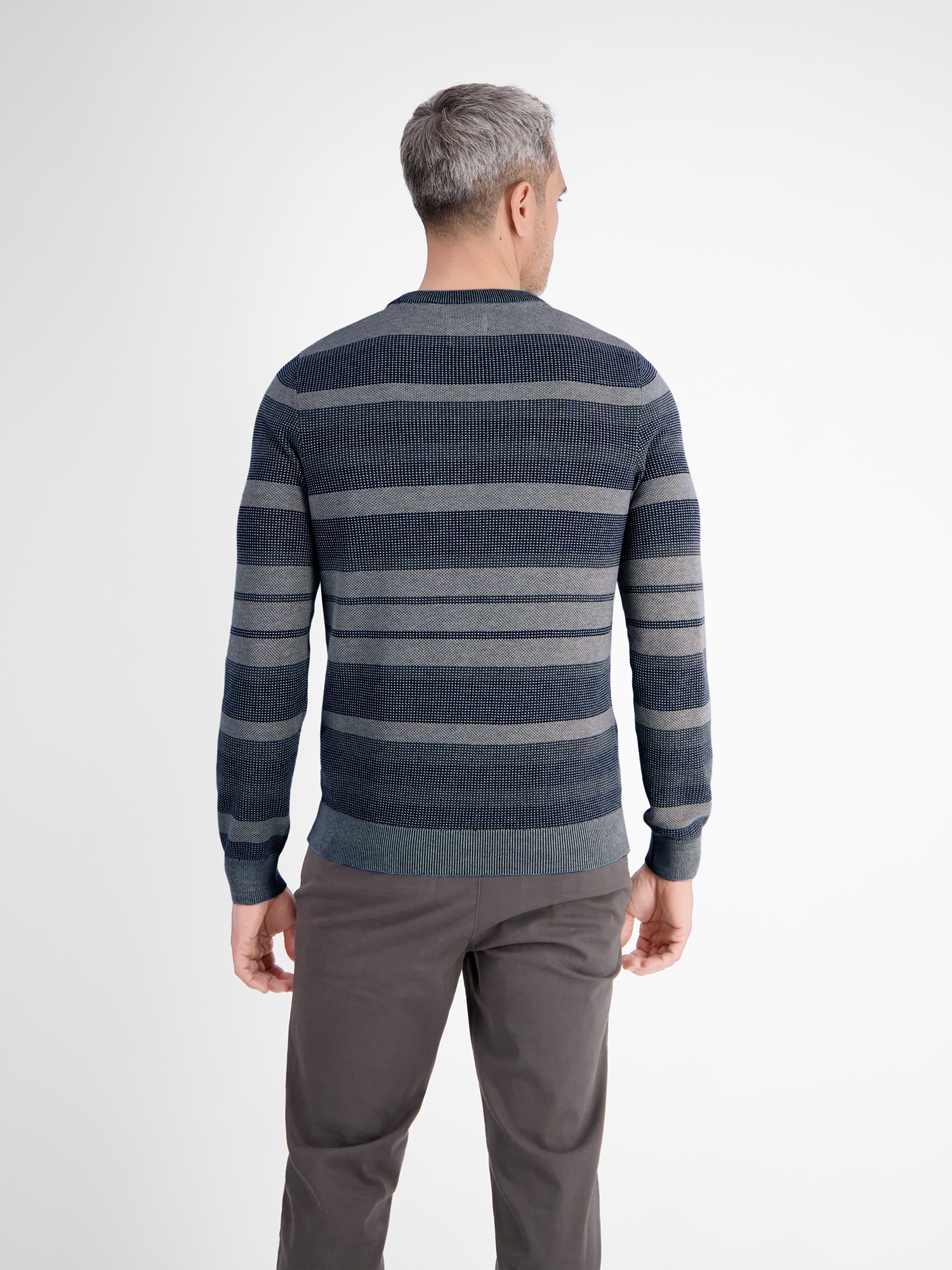 LERROS Strickpullover »LERROS Gestreifter Strickpullover«