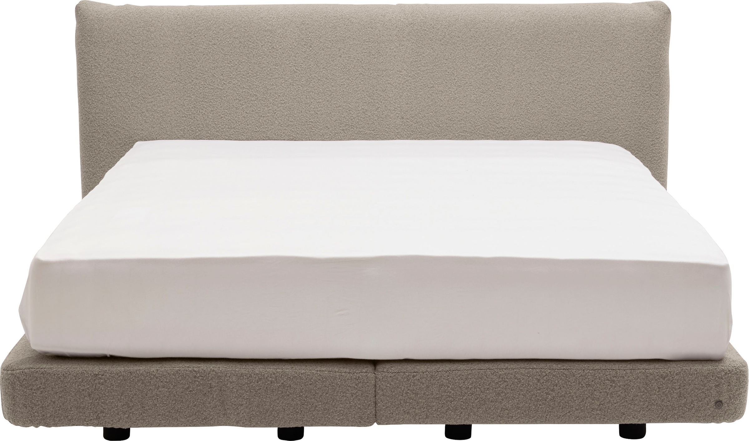 2. Bild von TOM TAILOR HOME Boxspringbett »CLOUD NINE BOX«, in weichem Bouclé-Stoff, Kopfteilhöhe: 94 cm